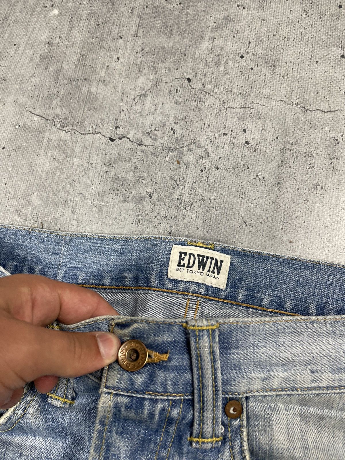 Edwin Edwin 503 Blue Trip Jeans 31 x 32 - J905 Size US 31 - 10 Thumbnail