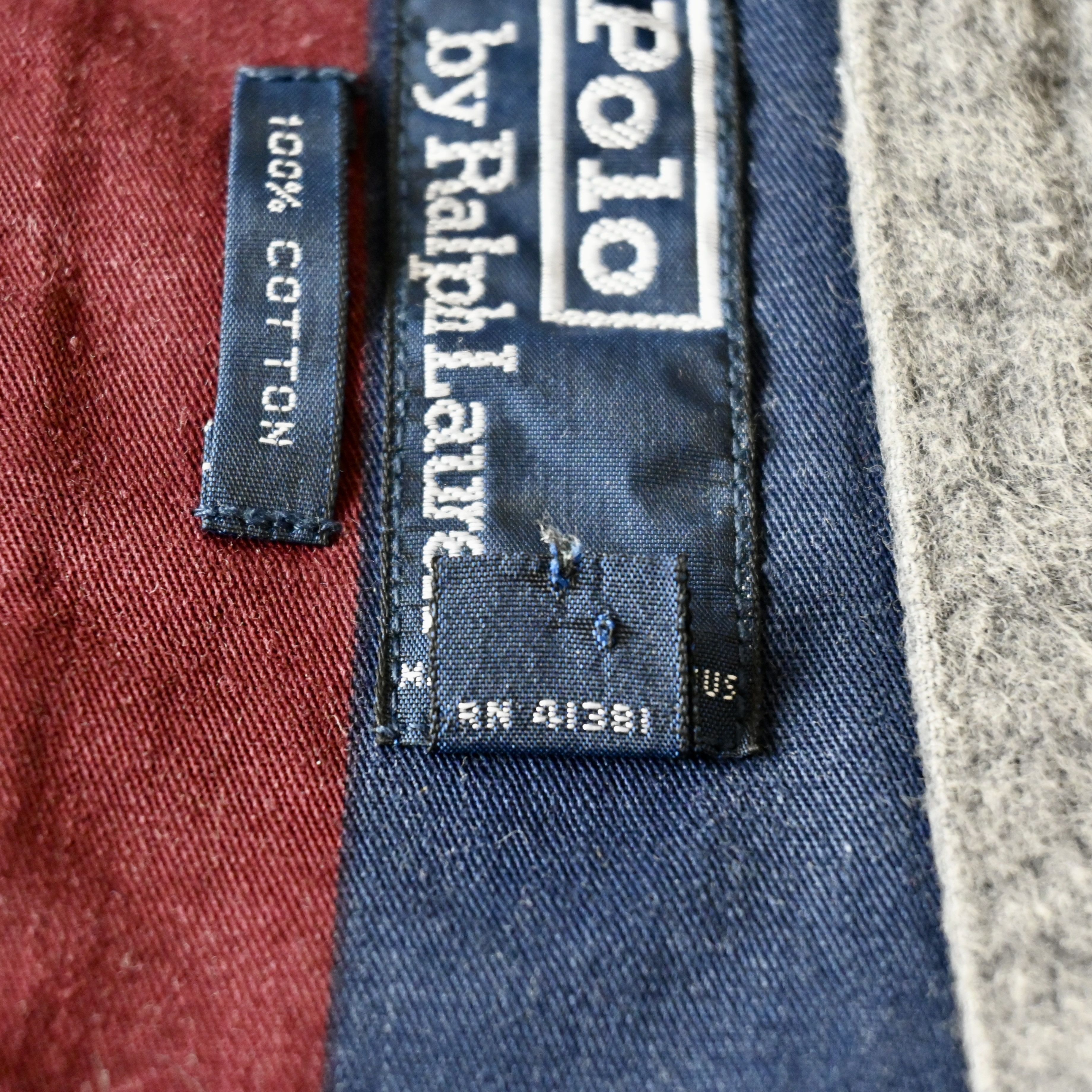 Polo Ralph Lauren VTG 1990s Polo by Ralph Lauren rugby uniform type shirt Size US L / EU 52-54 / 3 - 18 Thumbnail