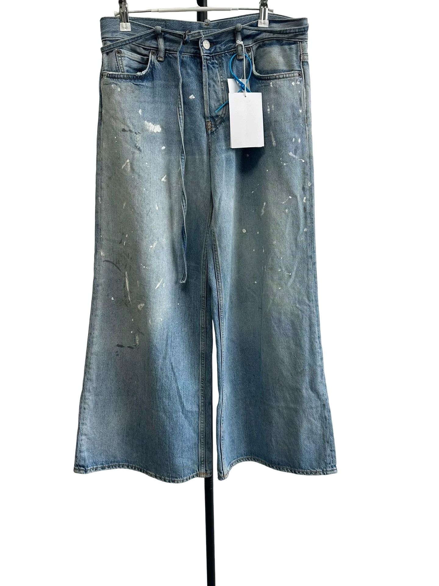 Acne Studios Acne Studios Paint Splatter Trafalgar Jeans 36 Size 26" / US 2 / IT 38 - 1 Thumbnail