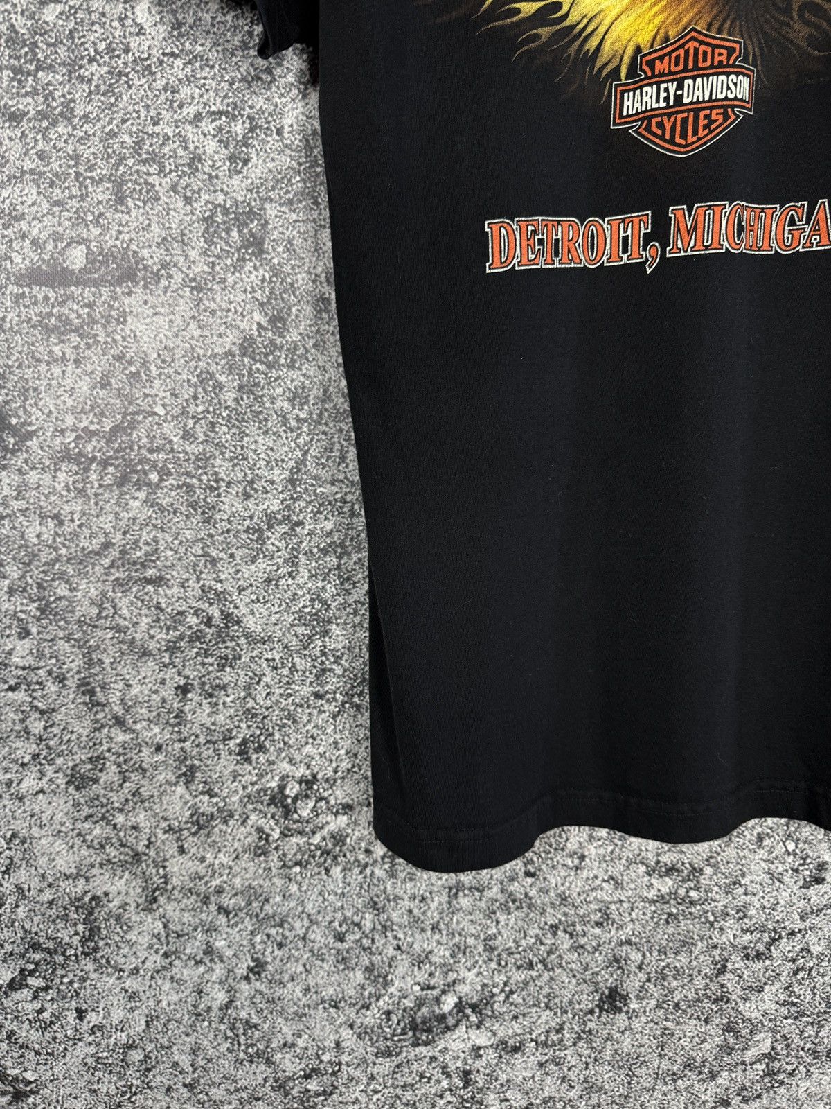 Harley Davidson Harley Davidson Motorcycles Tee Motown Detroit Made in USA M Size US M / EU 48-50 / 2 - 16 Thumbnail