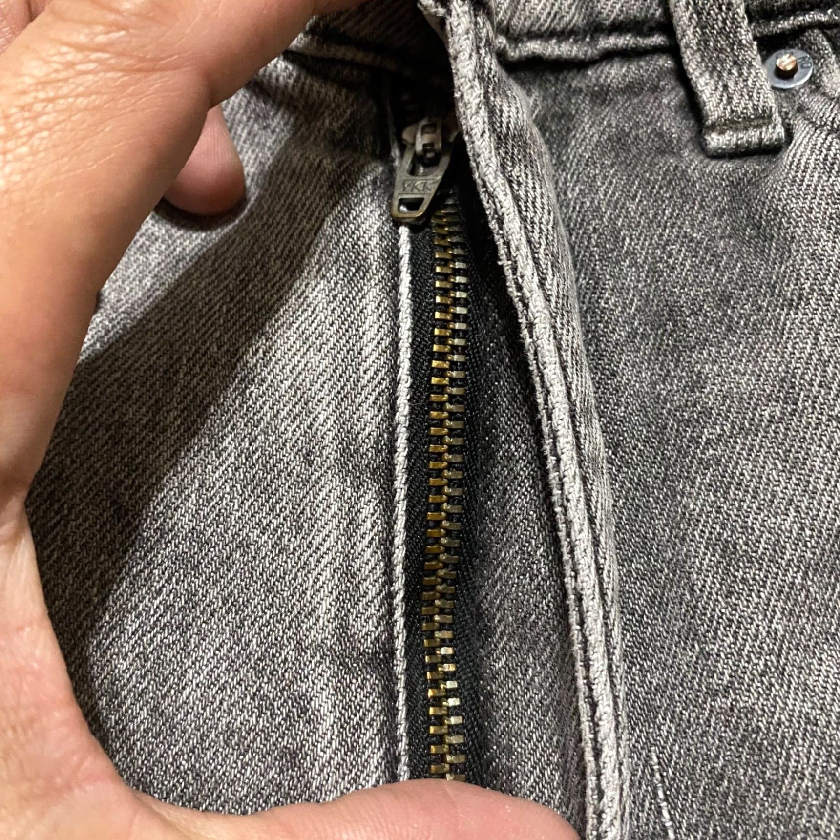 G-Star G-Star Jeans Womens 25 Gray Denim Janeh Ultra High Mom Ankle Rise - 1461 Size 42" / US 20 - 7 Thumbnail