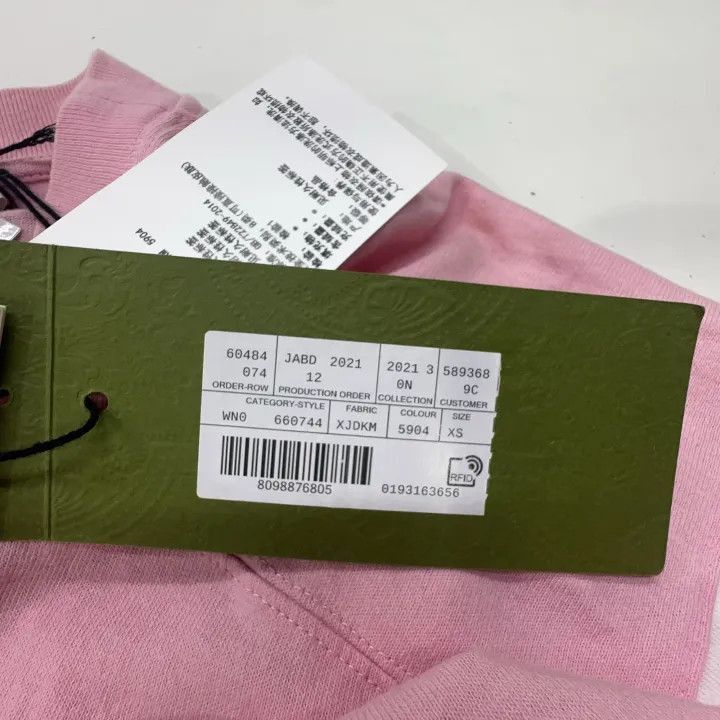 Gucci Gucci Pink Graphic Loose Fit T-Shirt-2507 Size XS / US 0-2 / IT 36-38 - 1 Thumbnail