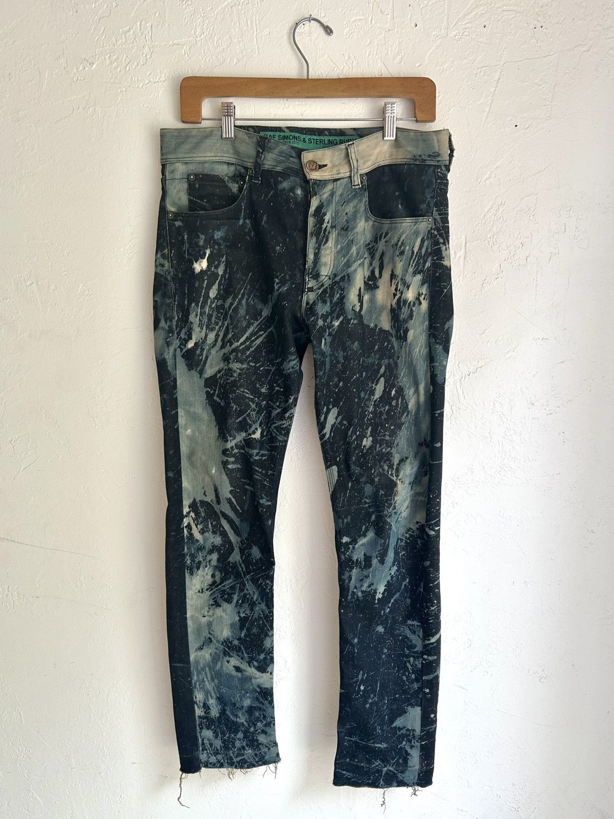 Raf Simons × Sterling Ruby Raf Simons x Sterling Ruby 2010 denim jeans Size US 30 / EU 46 - 1 Thumbnail