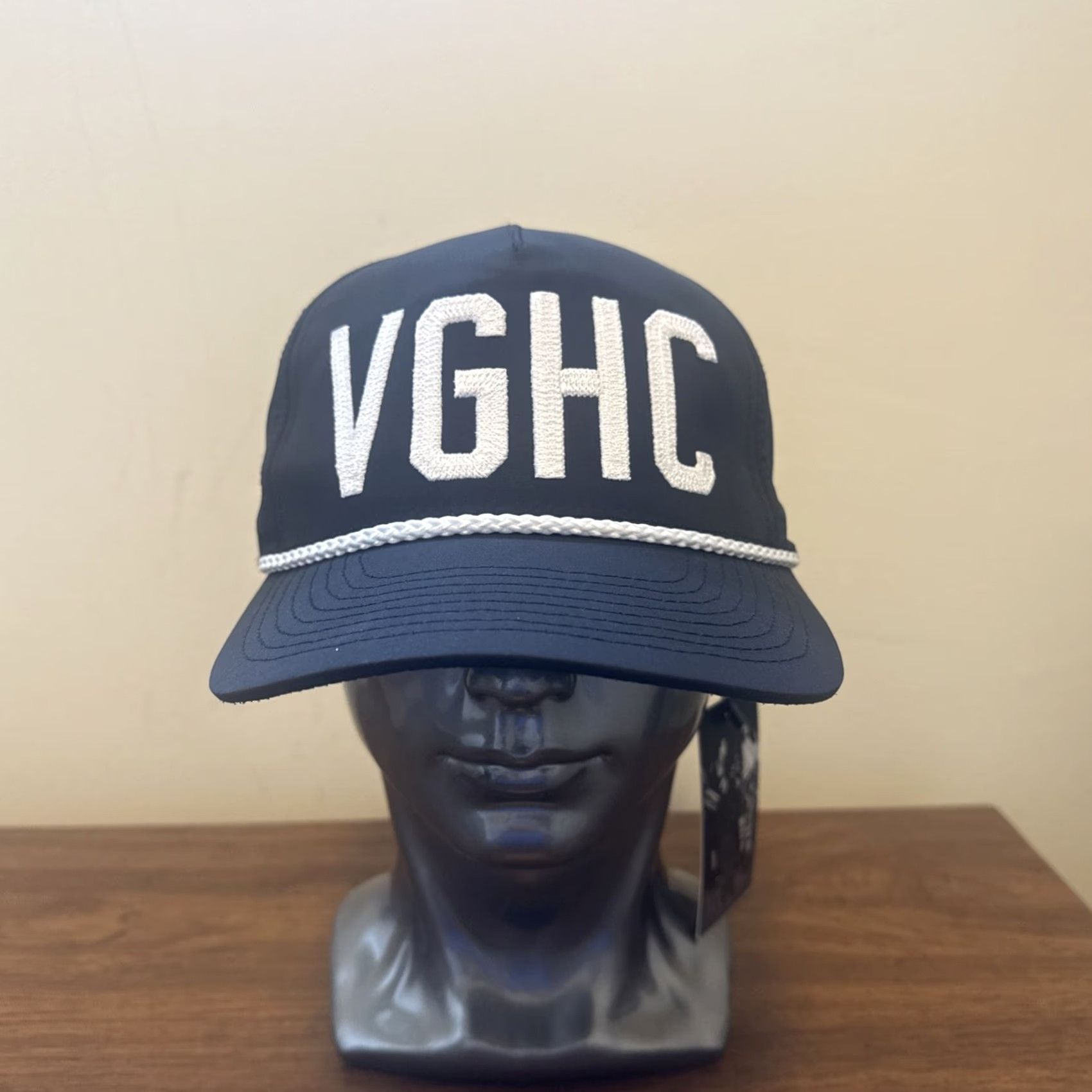 Vintage Violent Gentlemen Hockey Club Snapback Hat Black VGHC Rope NWT Mens One Size Hat Size ONE SIZE - 2 Thumbnail