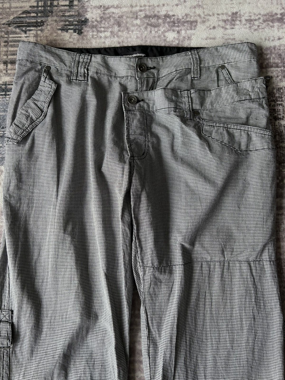 semanticdesign Y2k Semanticdesign Three Quarter Pants Size US 34 / EU 50 - 4 Thumbnail