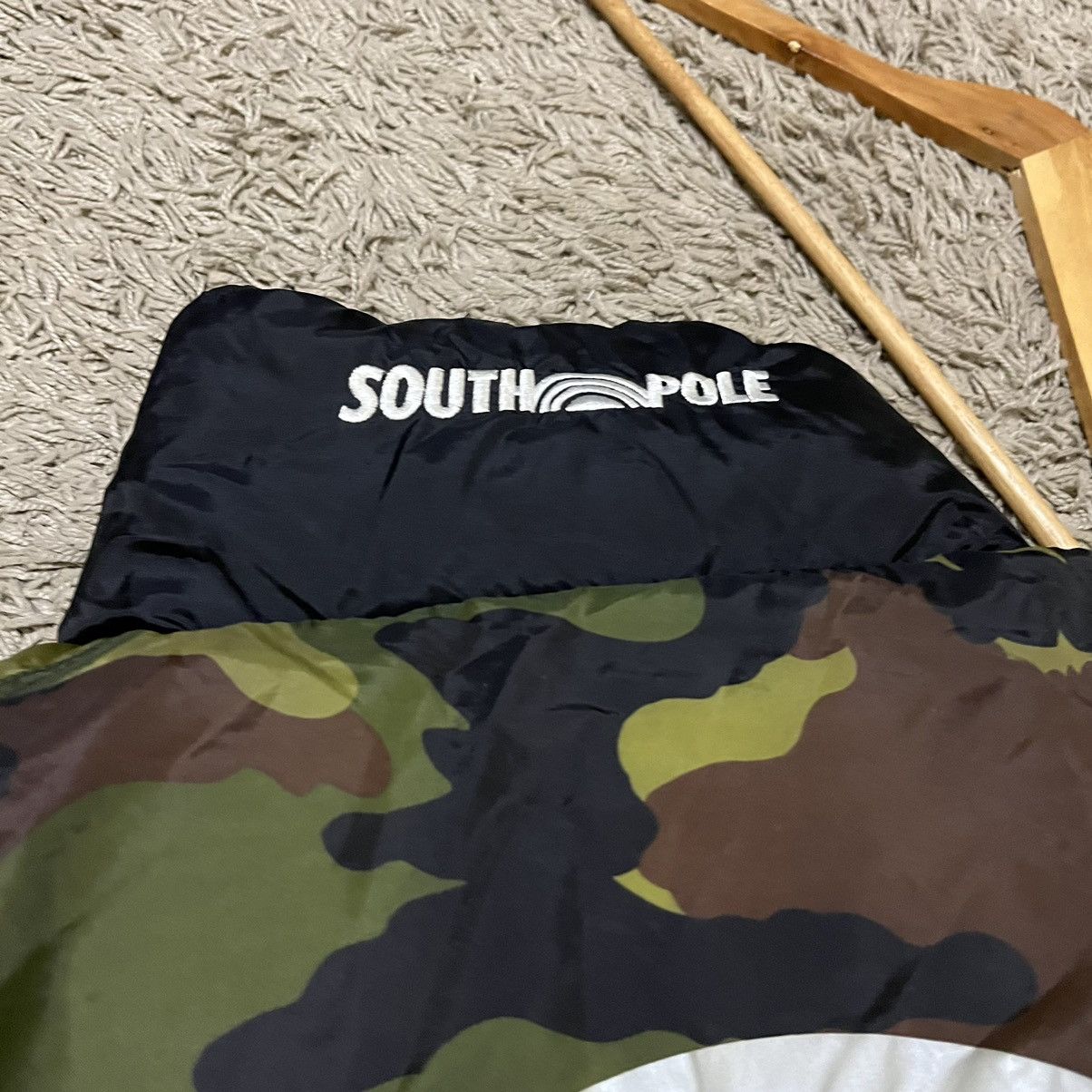 Southpole Y2K SOUTHPOLE Hiphop Reversible Down Puffer Jacket Size US S / EU 44-46 / 1 - 8 Thumbnail