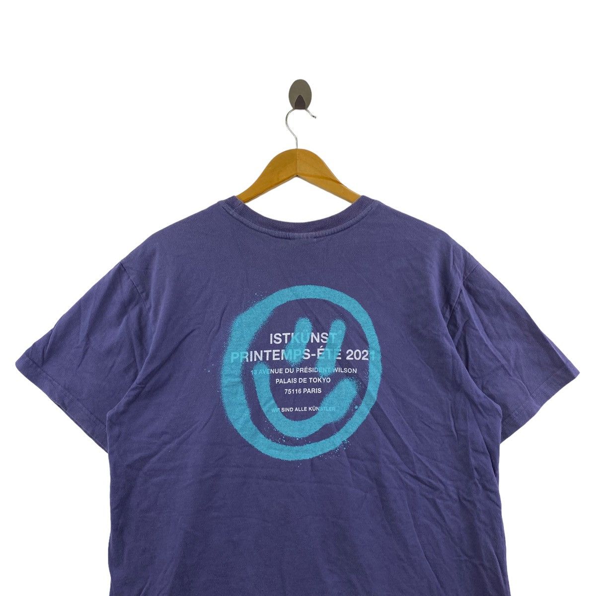 Other ISTKUNST Printemps-ete 2021 Korean Brand Logo Print Purple Size US M / EU 48-50 / 2 - 2 Thumbnail