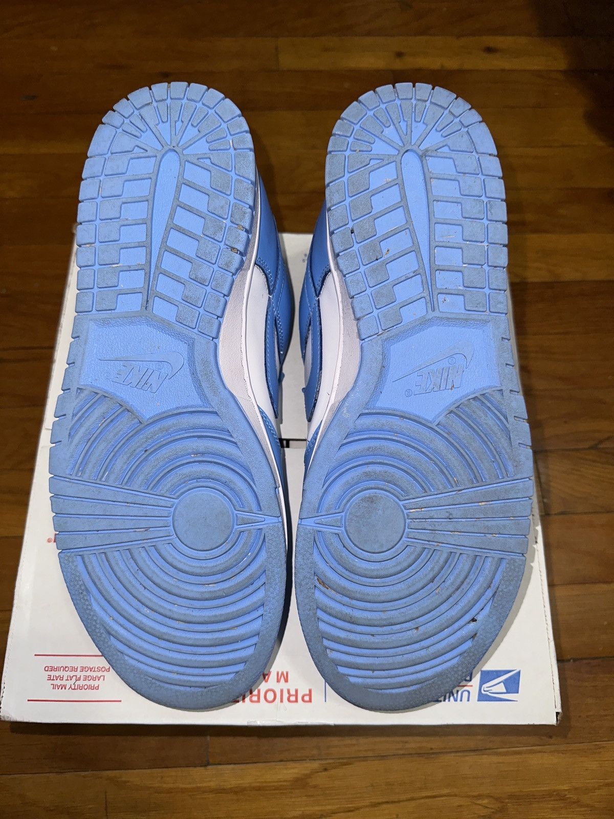 Nike Nike Dunk Low UNC (2021) Size US 10.5 / EU 43-44 - 5 Thumbnail