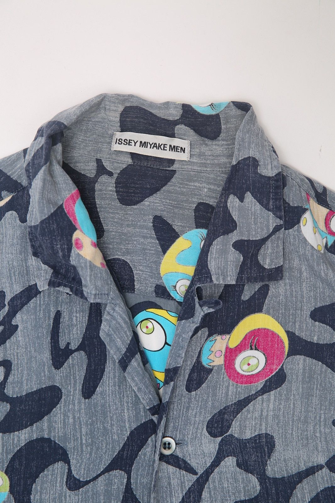 Issey Miyake SS2000 Issey Miyake x Takashi Murakami Shirt Size US L / EU 52-54 / 3 - 4 Thumbnail