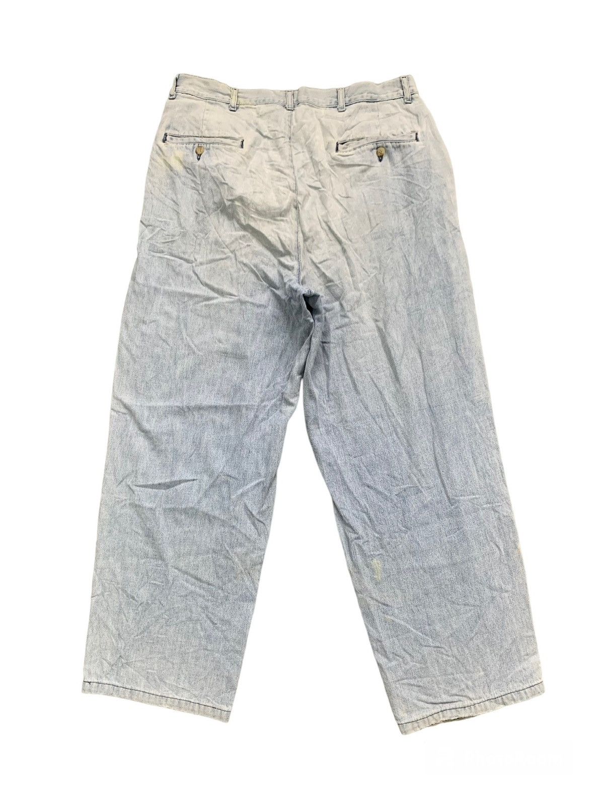 Polo Ralph Lauren Vtg Polo By Ralph Lauren Denim Pant Made in Usa Size US 33 - 2 Thumbnail