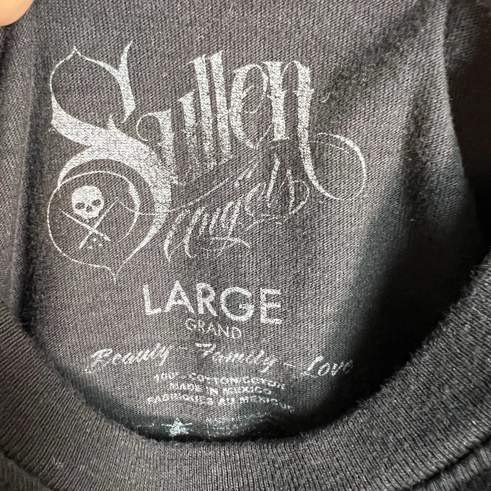 Vintage VINTAGE Lurking Class Good Times Bad Friends Skeleton T Shirt Adult Medium Black Mens Size US M / EU 48-50 / 2 - 5 Thumbnail