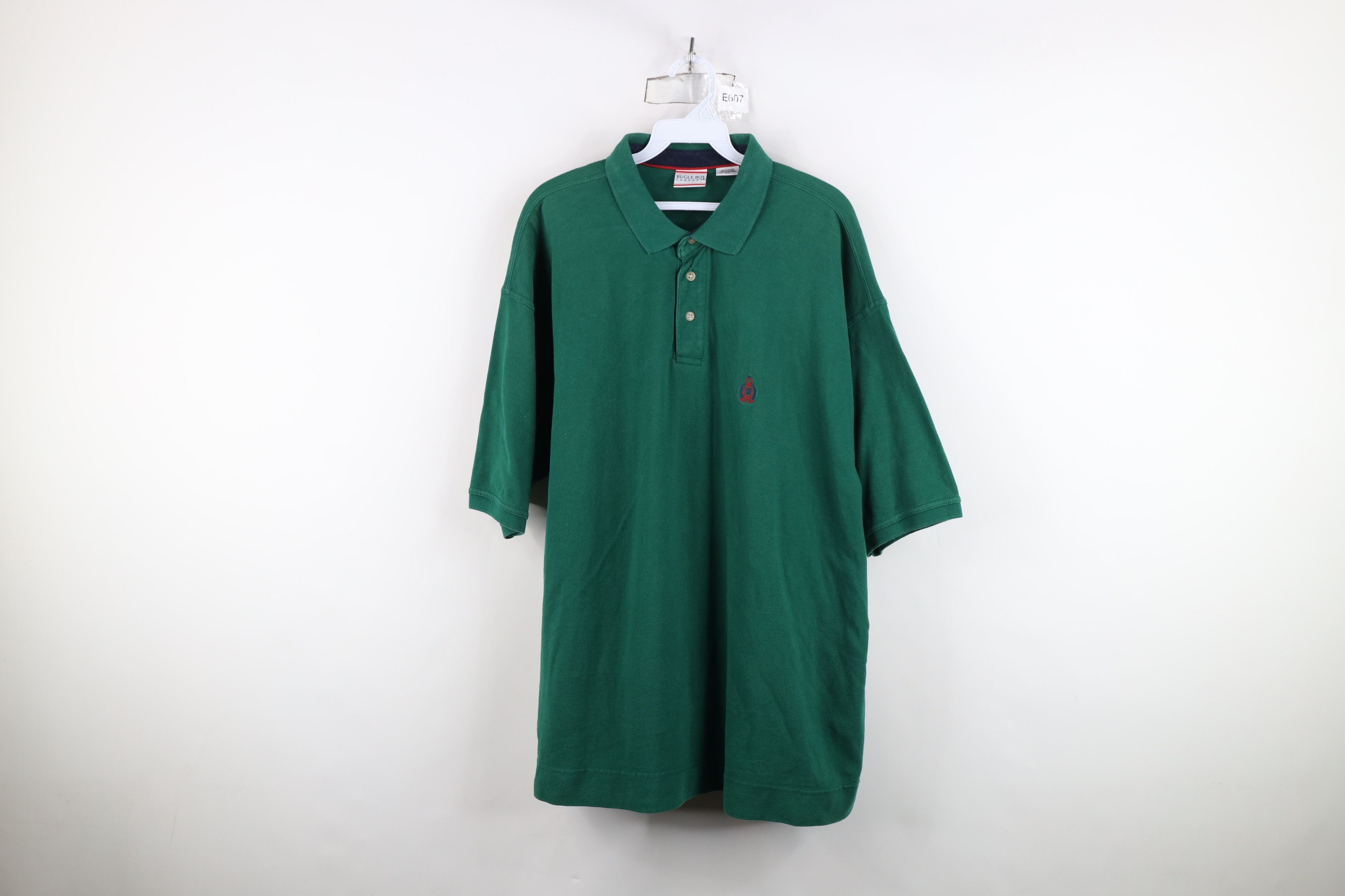 Vintage Vintage 90s Streetwear Pique Cotton Golf Polo Shirt Green Size US XXL / EU 58 / 5 - 1 Thumbnail