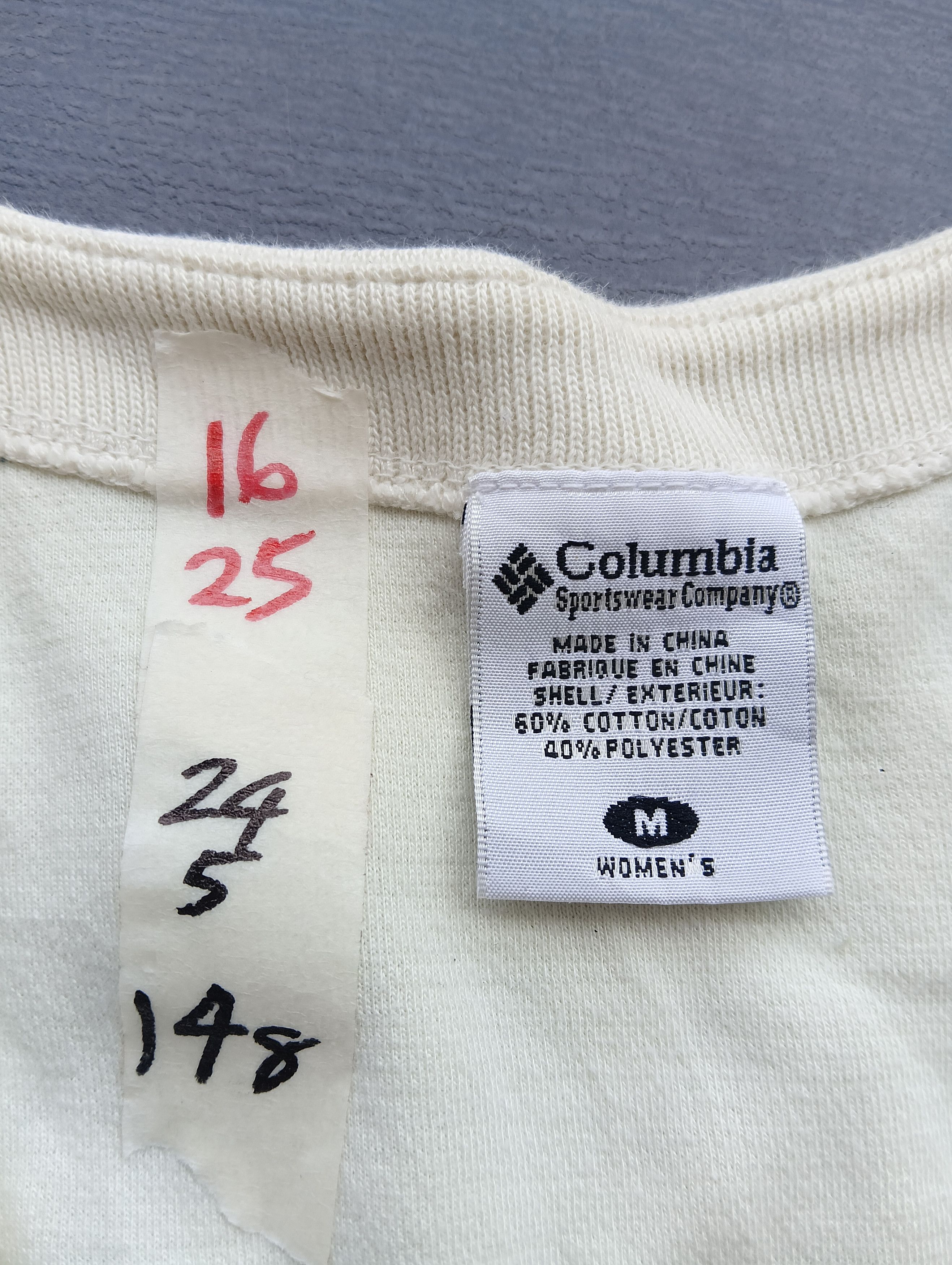 Columbia columbia women v net sweatshirt ringger long sleeve Size XS / US 0-2 / IT 36-38 - 3 Thumbnail
