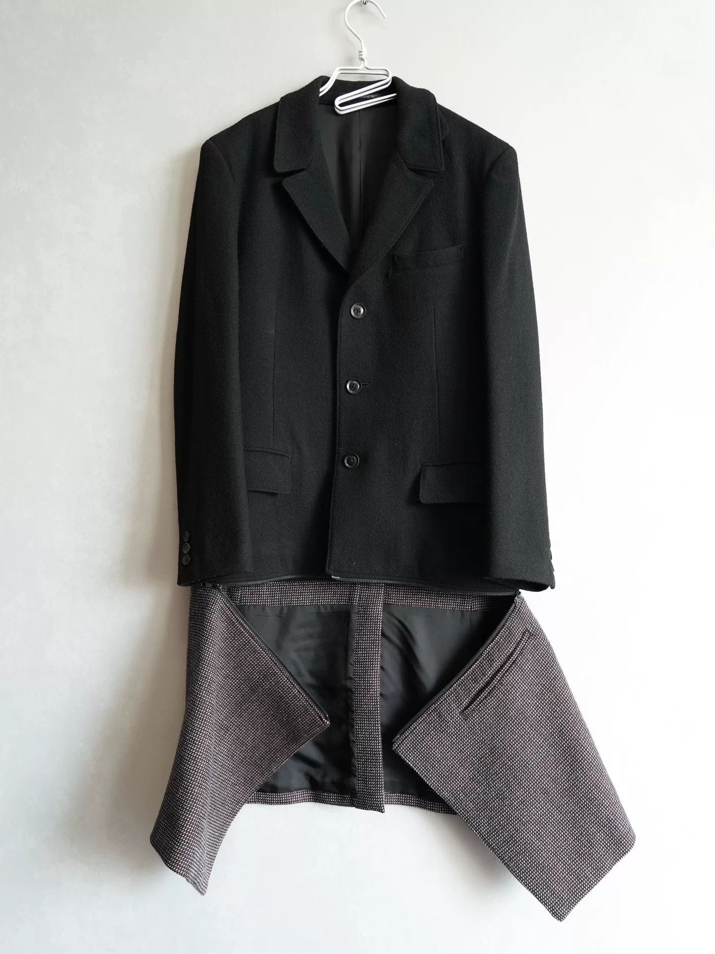 Yohji Yamamoto Yohji Yamamoto Removable Dr. Jacket Coat Size US M / EU 48-50 / 2 - 1 Thumbnail