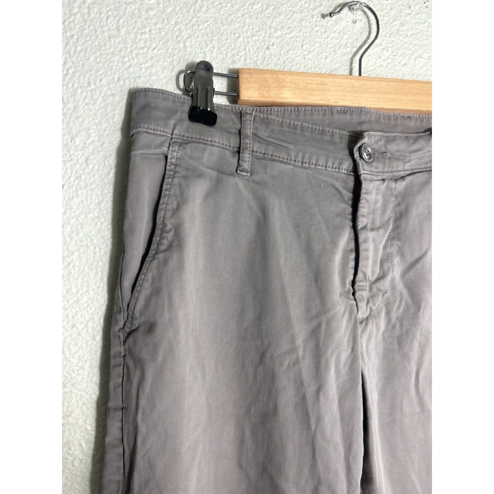 Vintage ADRIANO GOLDSCHEMID The Lux Khaki Pants 32x34 Khaki Beiges Mens Pants 32 Inseam 34 Beige Khakis Size US 32 / EU 48 - 4 Thumbnail