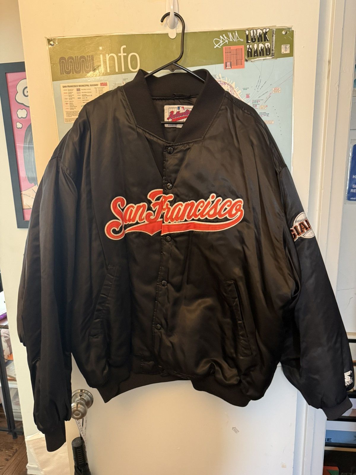 Starter Vintage 1990’s San Francisco Giants Satin Jacket XXL Size US XXL / EU 58 / 5 - 1 Thumbnail