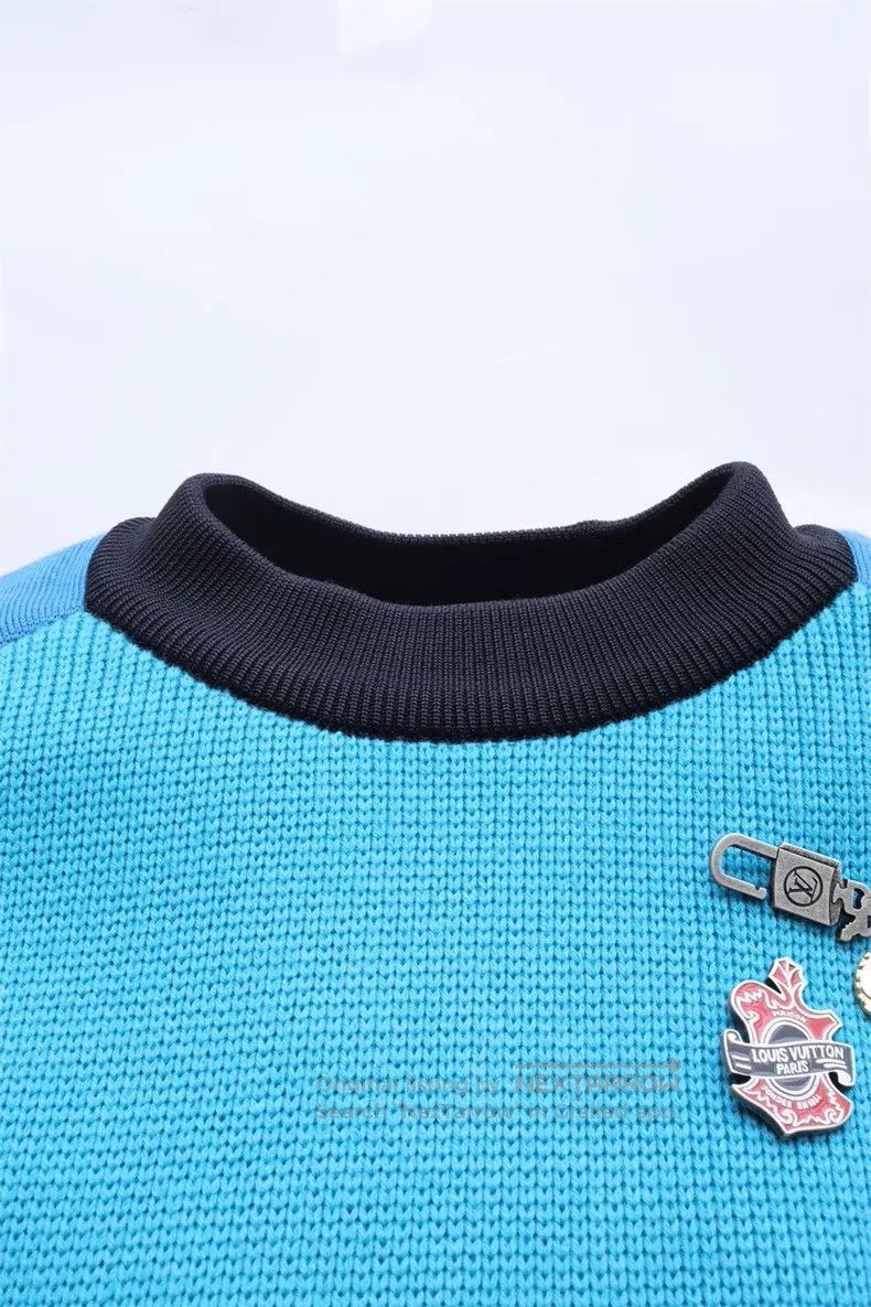Louis Vuitton Louis Vuitton Wool color-block sweater Size XS / US 0-2 / IT 36-38 - 7 Thumbnail