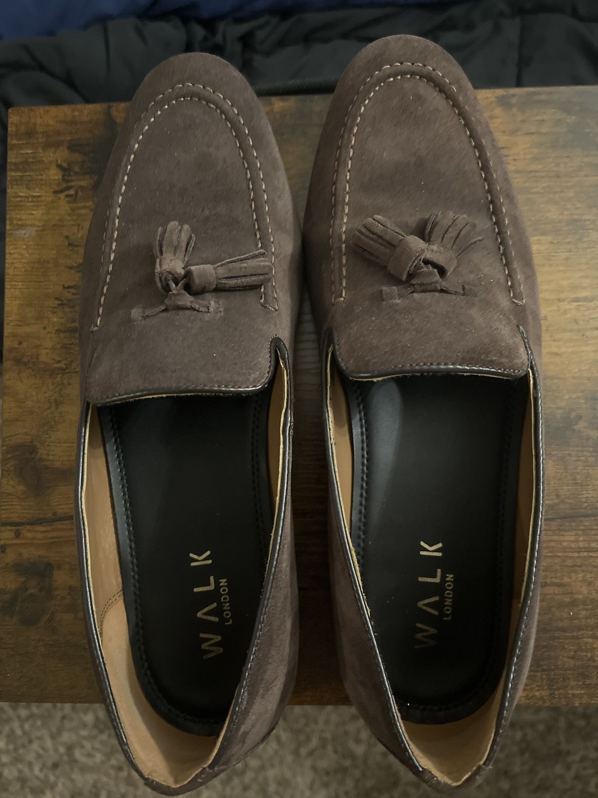 Walk London Tassel Loafer Size US 11 / EU 44 - 2 Thumbnail