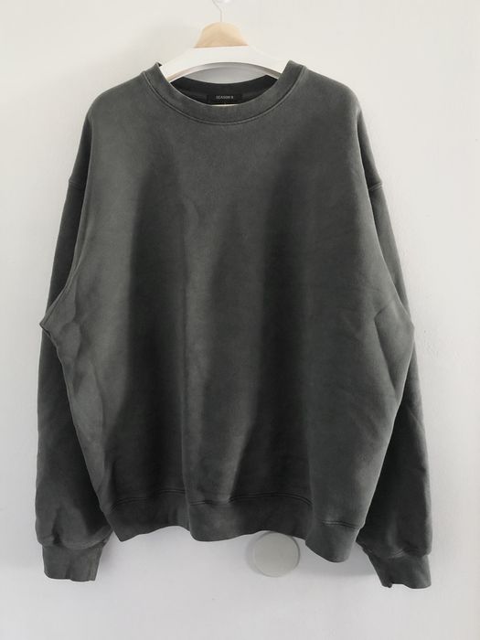 Yeezy Season Yeezy Season 6 Core Crewneck Sweatshirt Washed Gray Kanye L