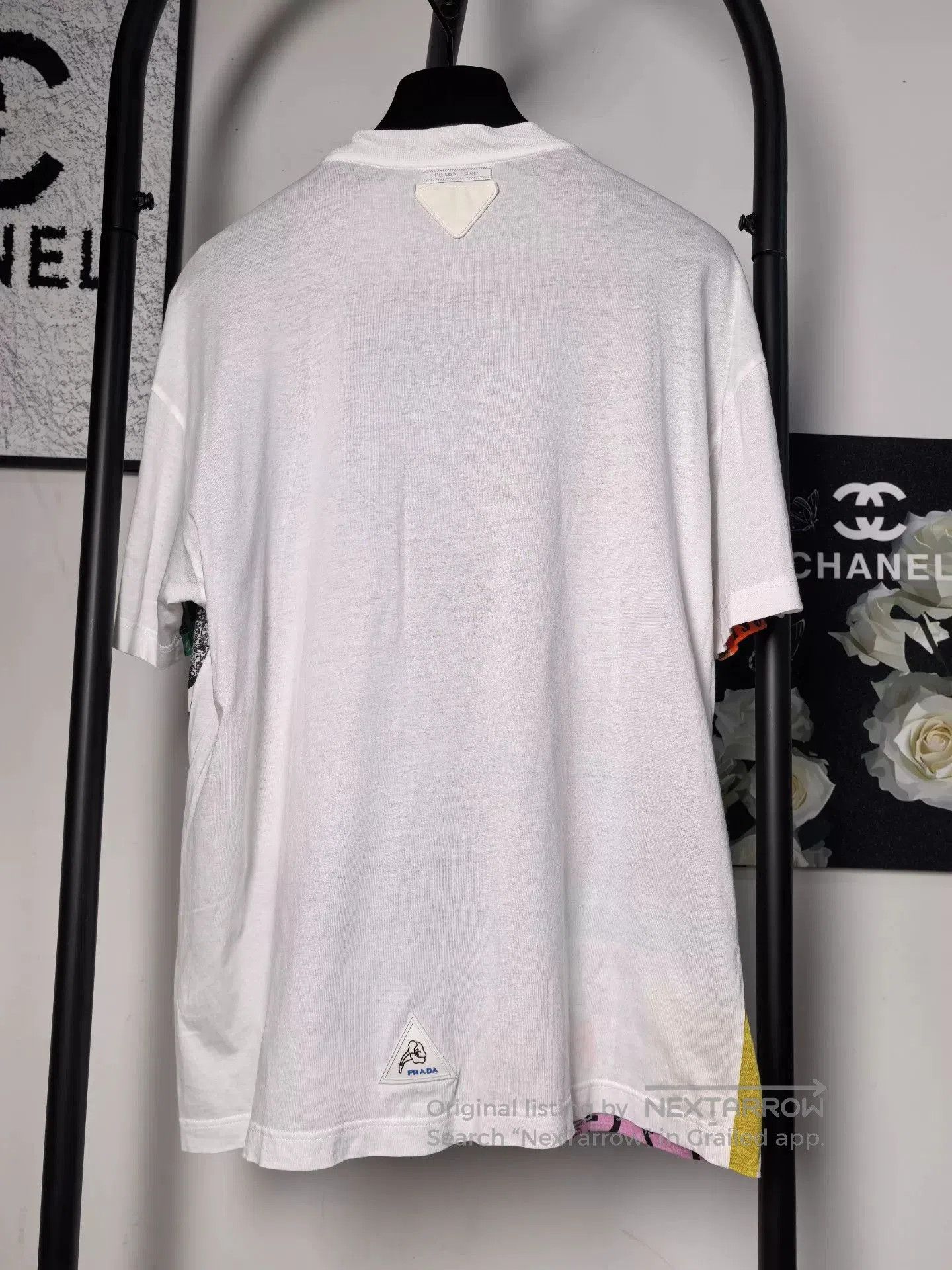 Prada Authentic Prada Short Sleeve Triangle Logo Shirt. Size US M / EU 48-50 / 2 - 2 Thumbnail