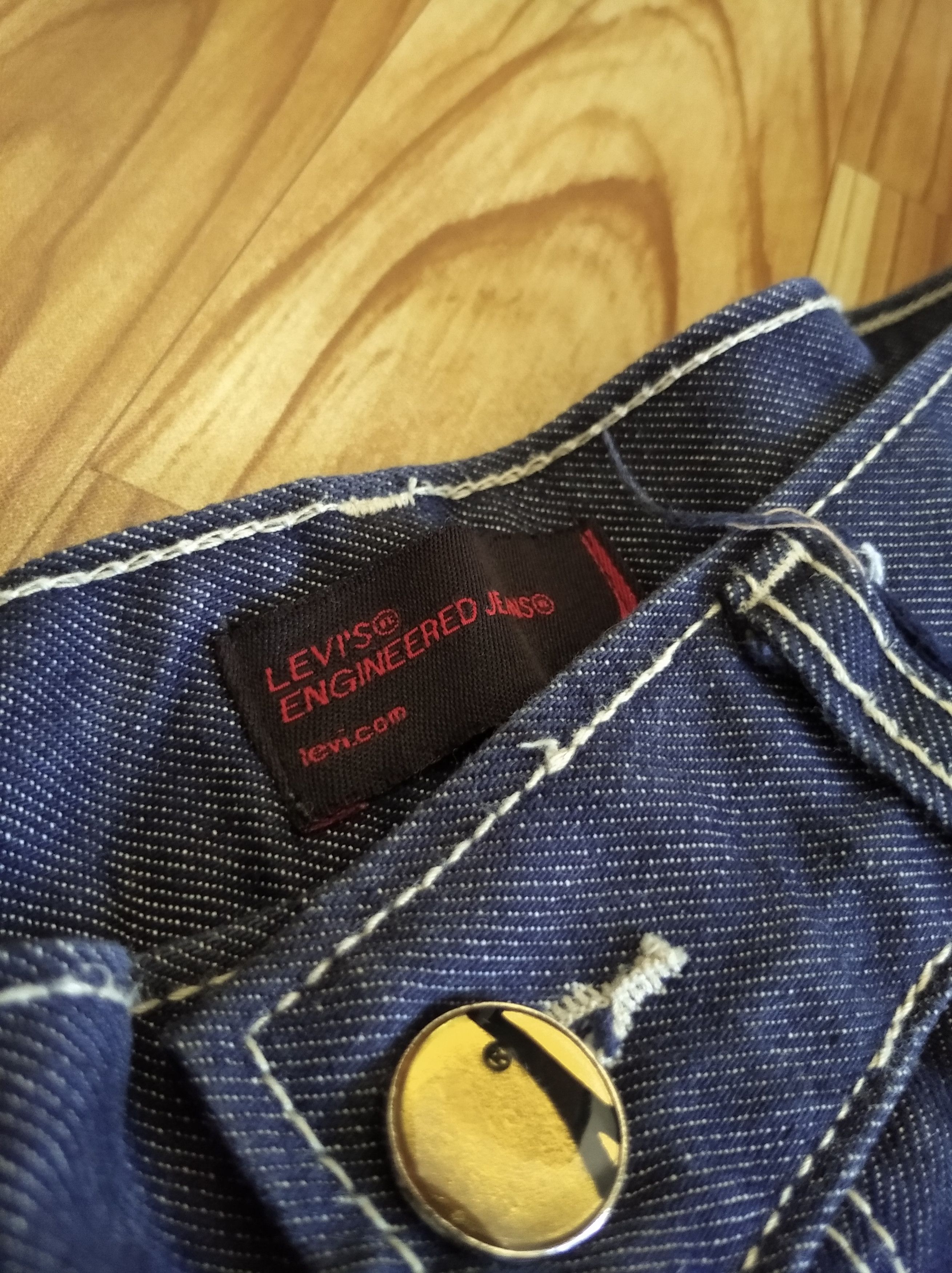 Levi's × Levi's Vintage Clothing Levis Engineered Jeans Denim Shorts Size US 32 / EU 48 - 5 Thumbnail