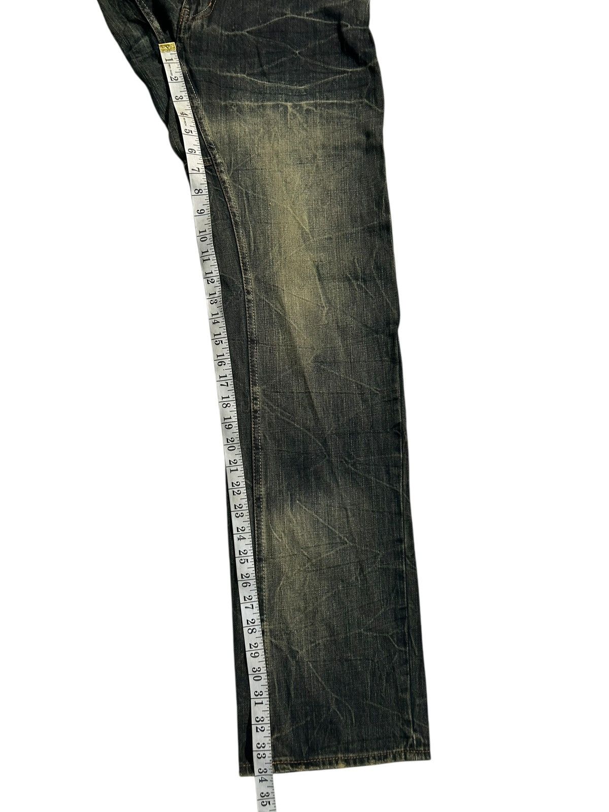 Japanese Brand × Kapital × Vintage Rusty Dominate Handcrdfted Jeans Japan Punk Grunge Style Size US 32 / EU 48 - 16 Thumbnail
