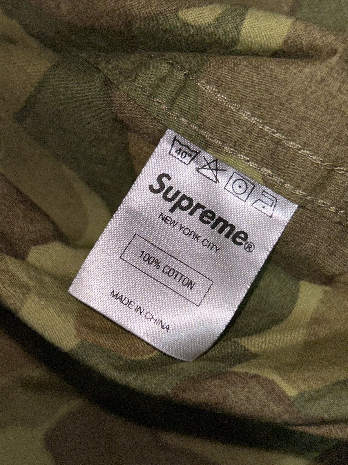 Supreme Supreme Safari Shirt size Large NEW 2012 release Size US L / EU 52-54 / 3 - 5 Thumbnail