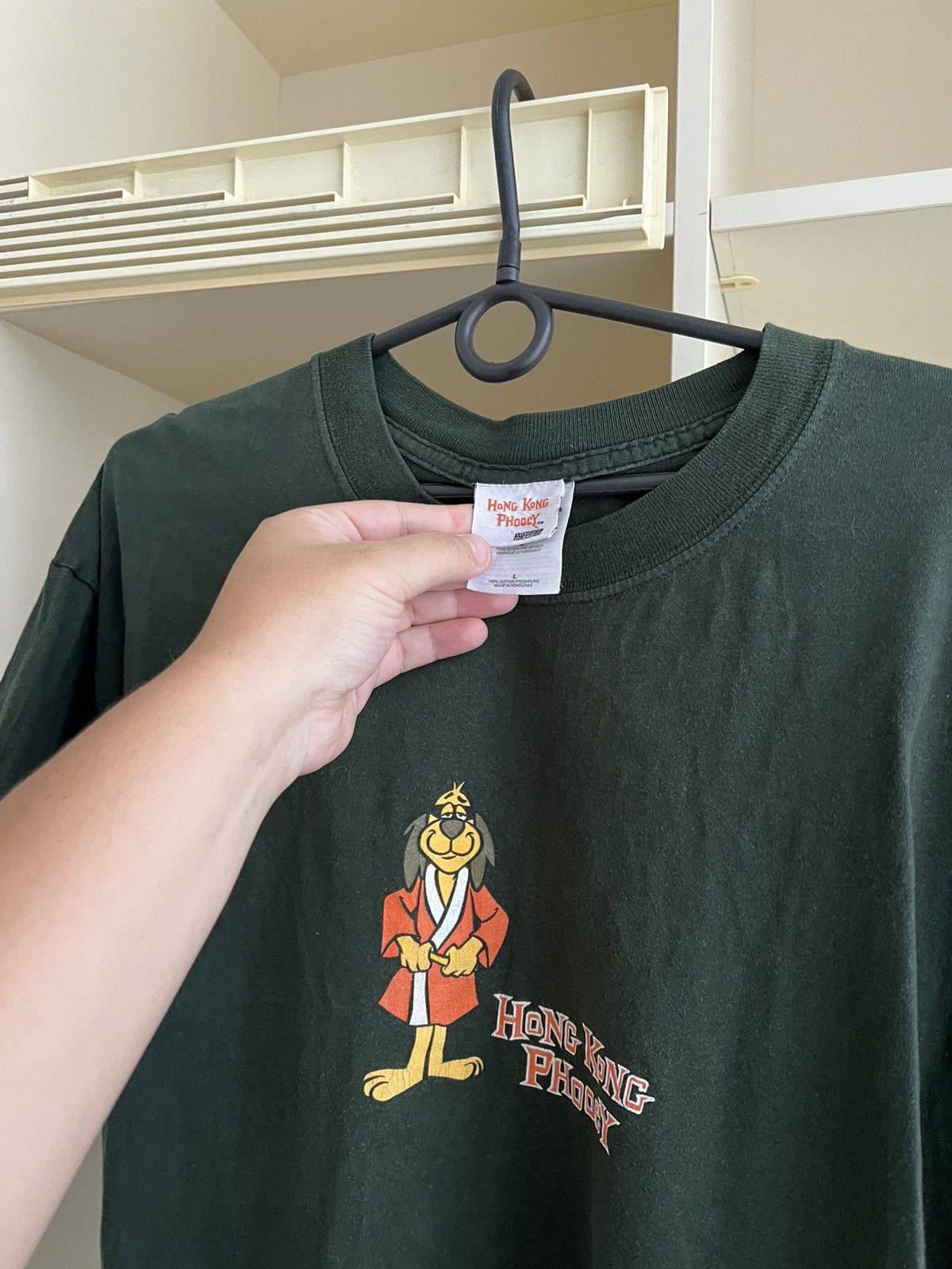 Cartoon Network Vintage 00s Hong Kong Phooey Movie Tee Cartoon Network Size US L / EU 52-54 / 3 - 8 Thumbnail