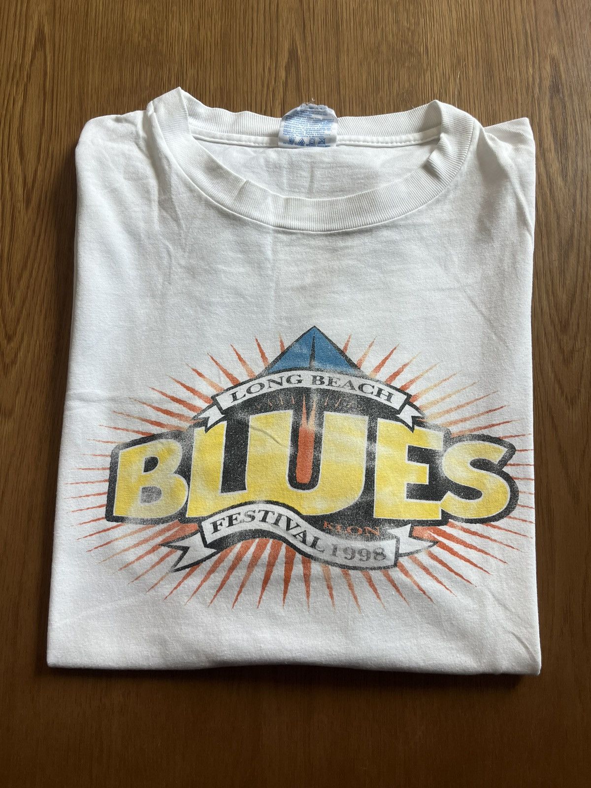 Band Tees Vintage Long Beach BLUES Festival 1998’s Tshirt Size US L / EU 52-54 / 3 - 1 Thumbnail
