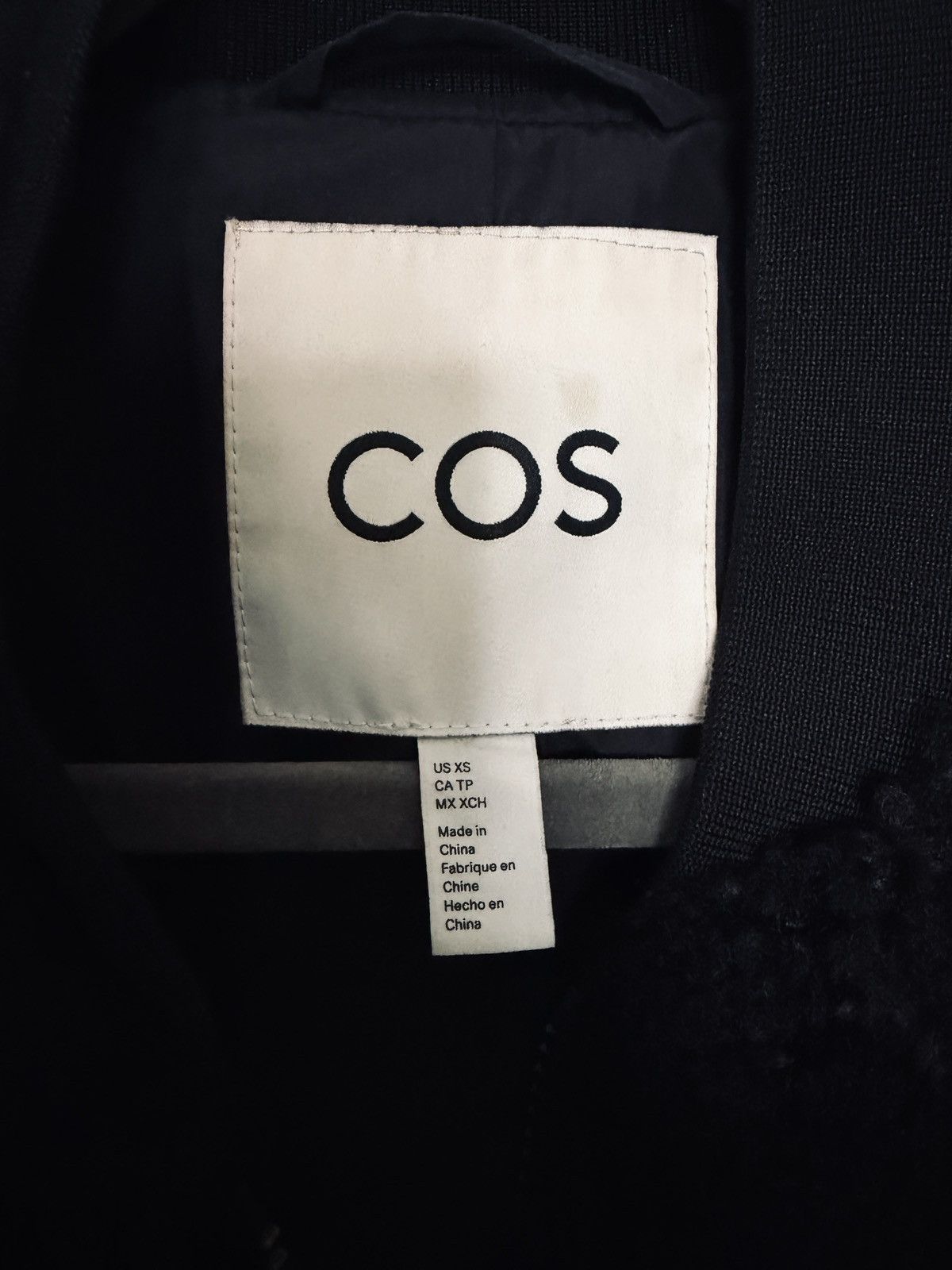 Cos COS Oversized Faux Shearling Bomber Size US XS / EU 42 / 0 - 4 Thumbnail