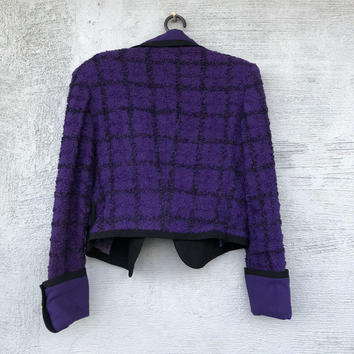 Versace Versace FW 1993-1994 wool Boucle Jacket Size XS / US 0-2 / IT 36-38 - 6 Thumbnail