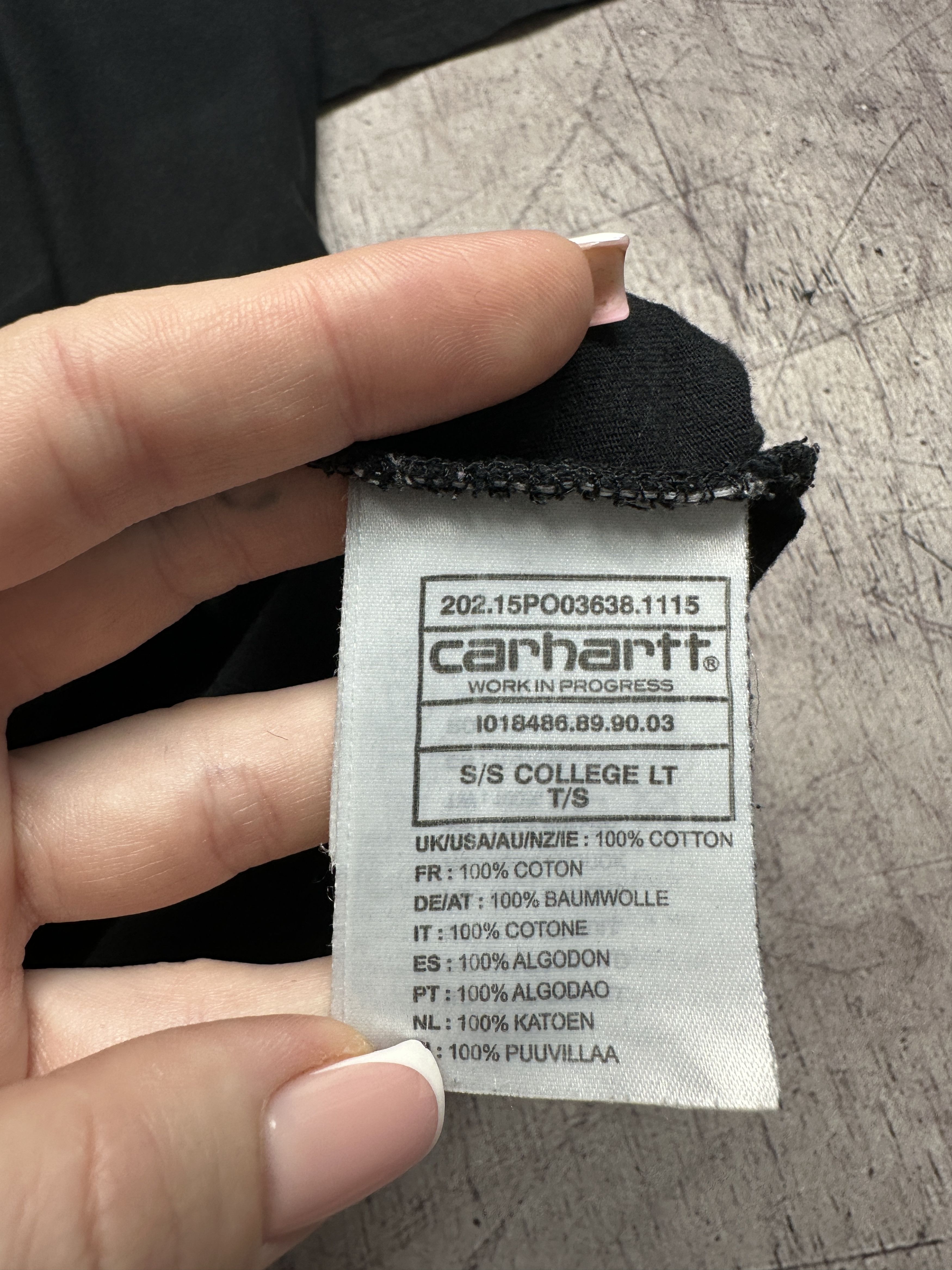 Carhartt Wip Carhartt Wip Mens College T-Shirt Size US L / EU 52-54 / 3 - 6 Thumbnail