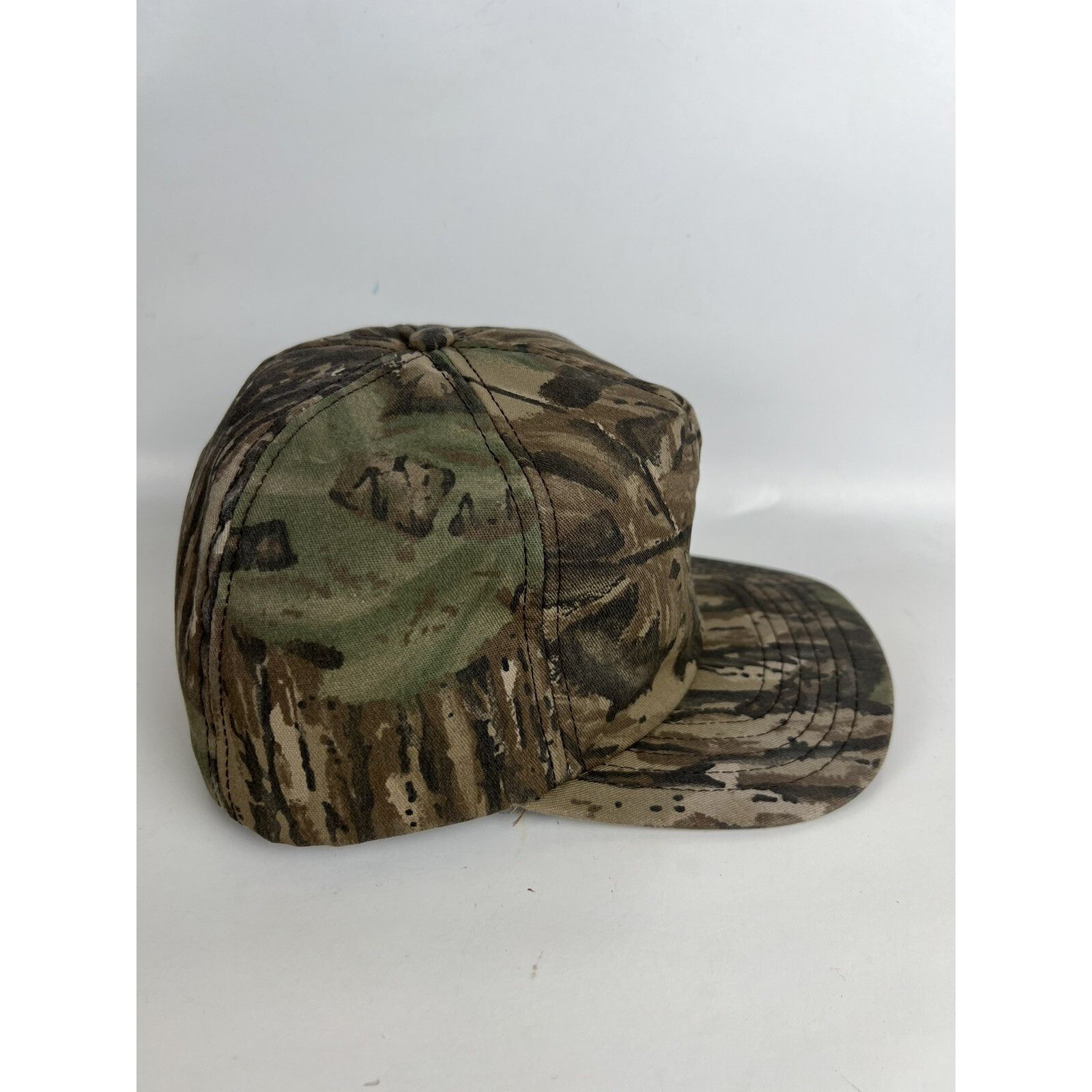 Other Vintage Tree Bark Blank Camo Insulated Hat Cap Size Medium M Size ONE SIZE - 5 Thumbnail