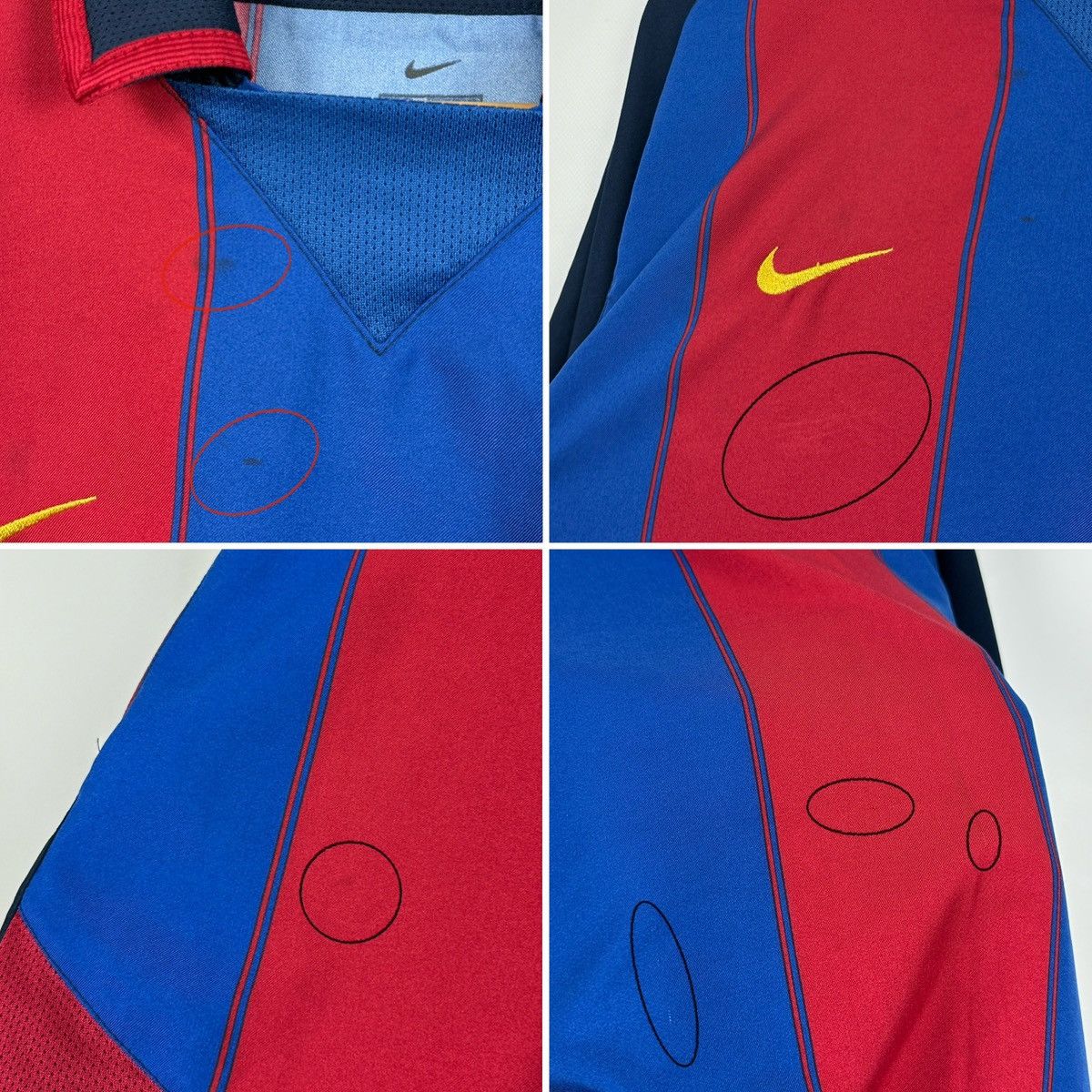 Nike 2003/04 Vintage Nike FC Barcelona Ronaldinho Soccer Jersey Size US M / EU 48-50 / 2 - 23 Thumbnail