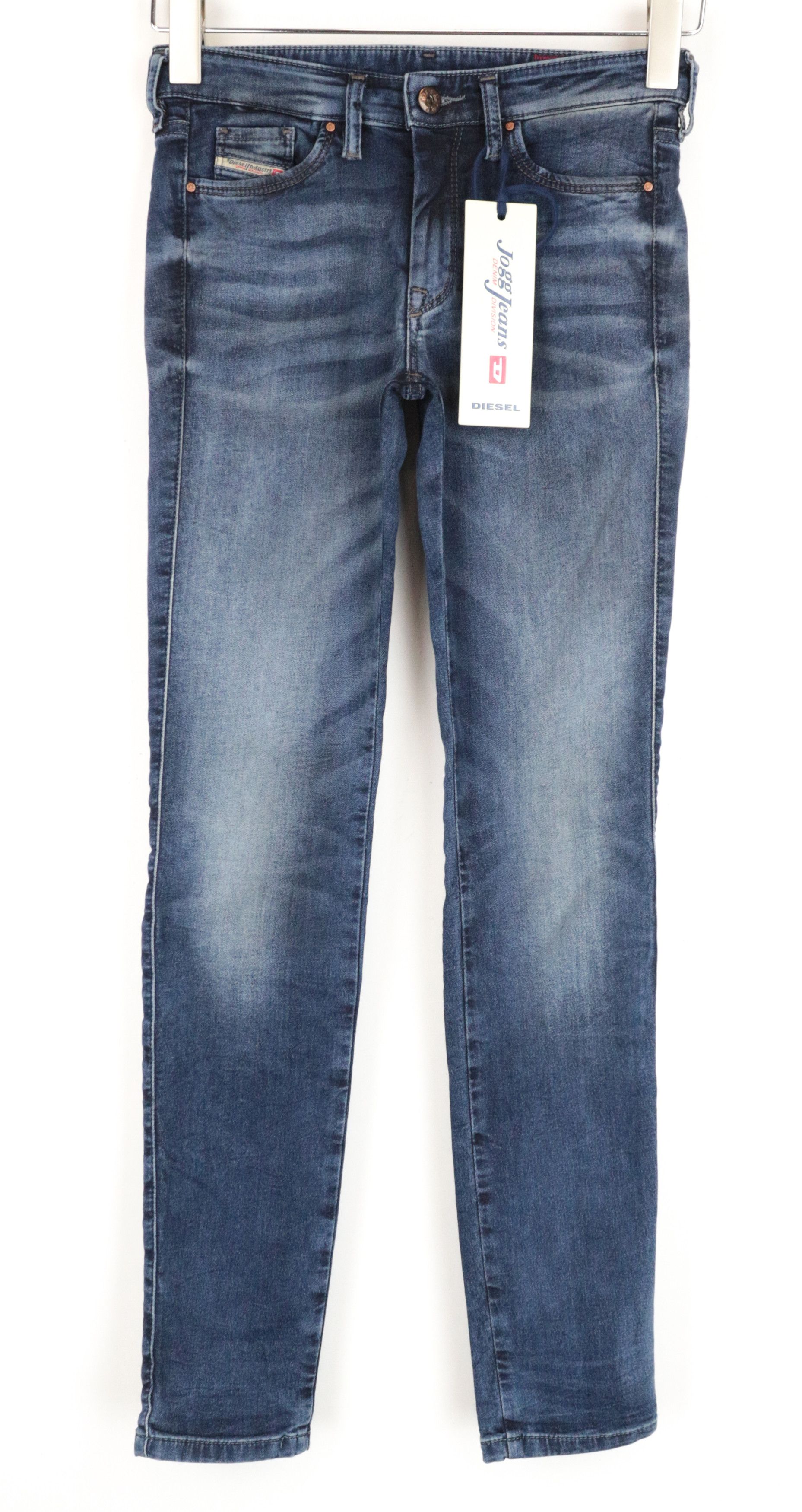 Diesel DORIS-NE 0669N W25 Blue Stretch Jeans 63787 Size 25" / US 0 / IT 36 - 1 Thumbnail
