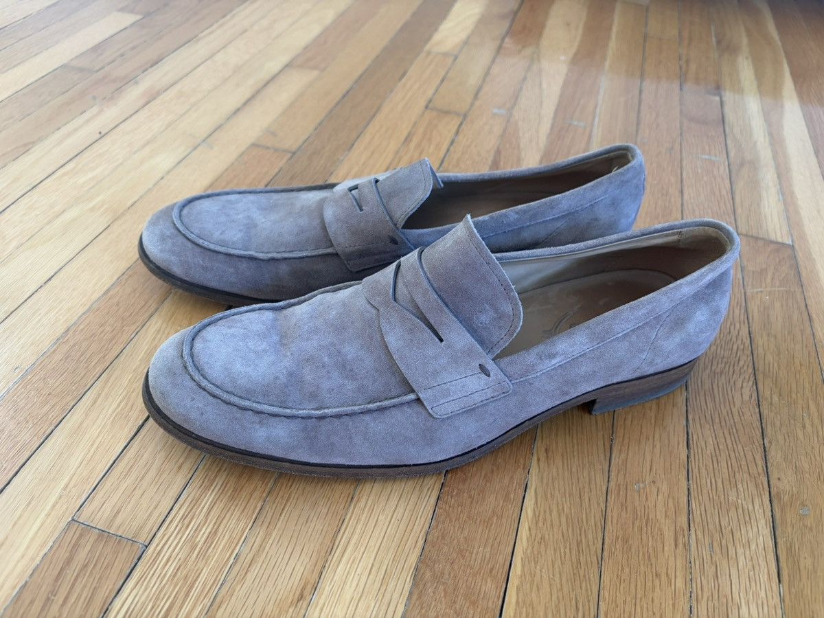Tod's Tod’s Driving Shoes in Pashmy Suede Tan Size 9 Size US 9 / EU 42 - 2 Thumbnail
