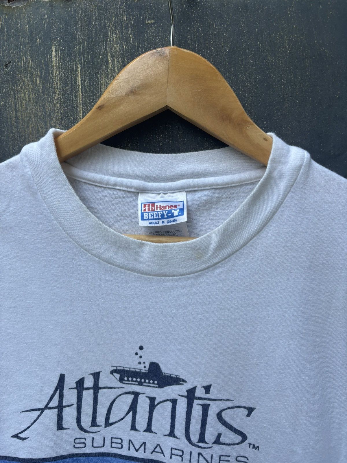 Vintage RARE! Vintage 1990 Atlantis Hawaii Shirt Art Size US M / EU 48-50 / 2 - 6 Thumbnail