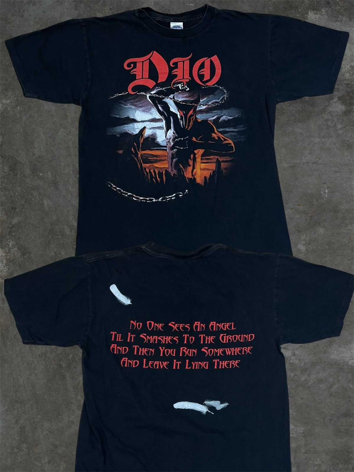 Other Vintage og 90s dio „holy diver” tshirt Size US L / EU 52-54 / 3 - 1 Thumbnail