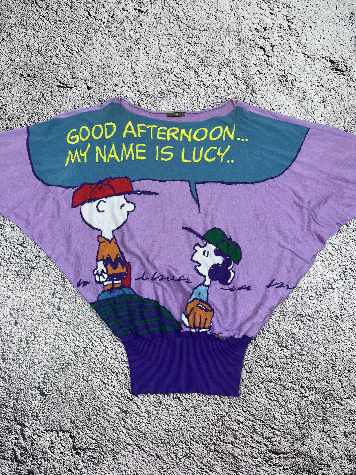 Iceberg Vintage Iceberg Peanuts Charlie Brown Lucy Longsleeve M Size M / US 6-8 / IT 42-44 - 1 Thumbnail