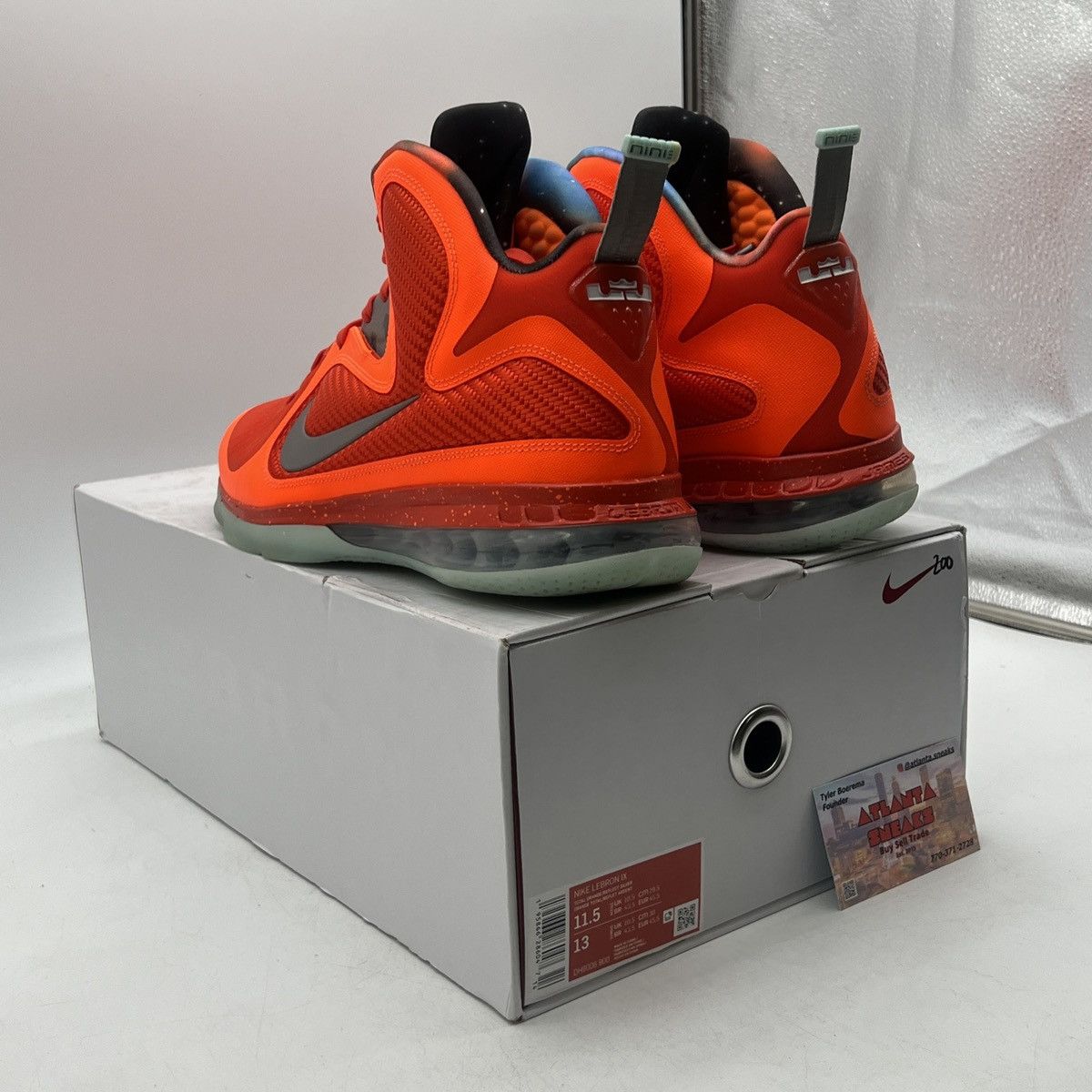 Nike Lebron 9 big bang Size US 11.5 / EU 44-45 - 4 Thumbnail