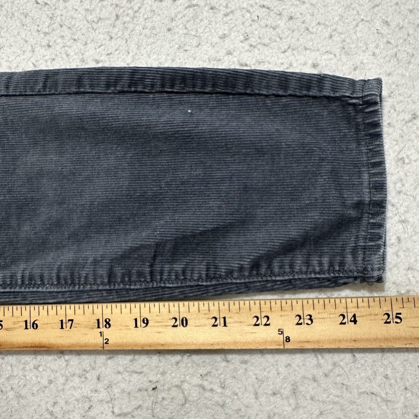 Loft Ann Taylor Loft 4P Modern Skinny Ankle Corduroy Gray Jeans Size 27" / US 4 / IT 40 - 13 Thumbnail