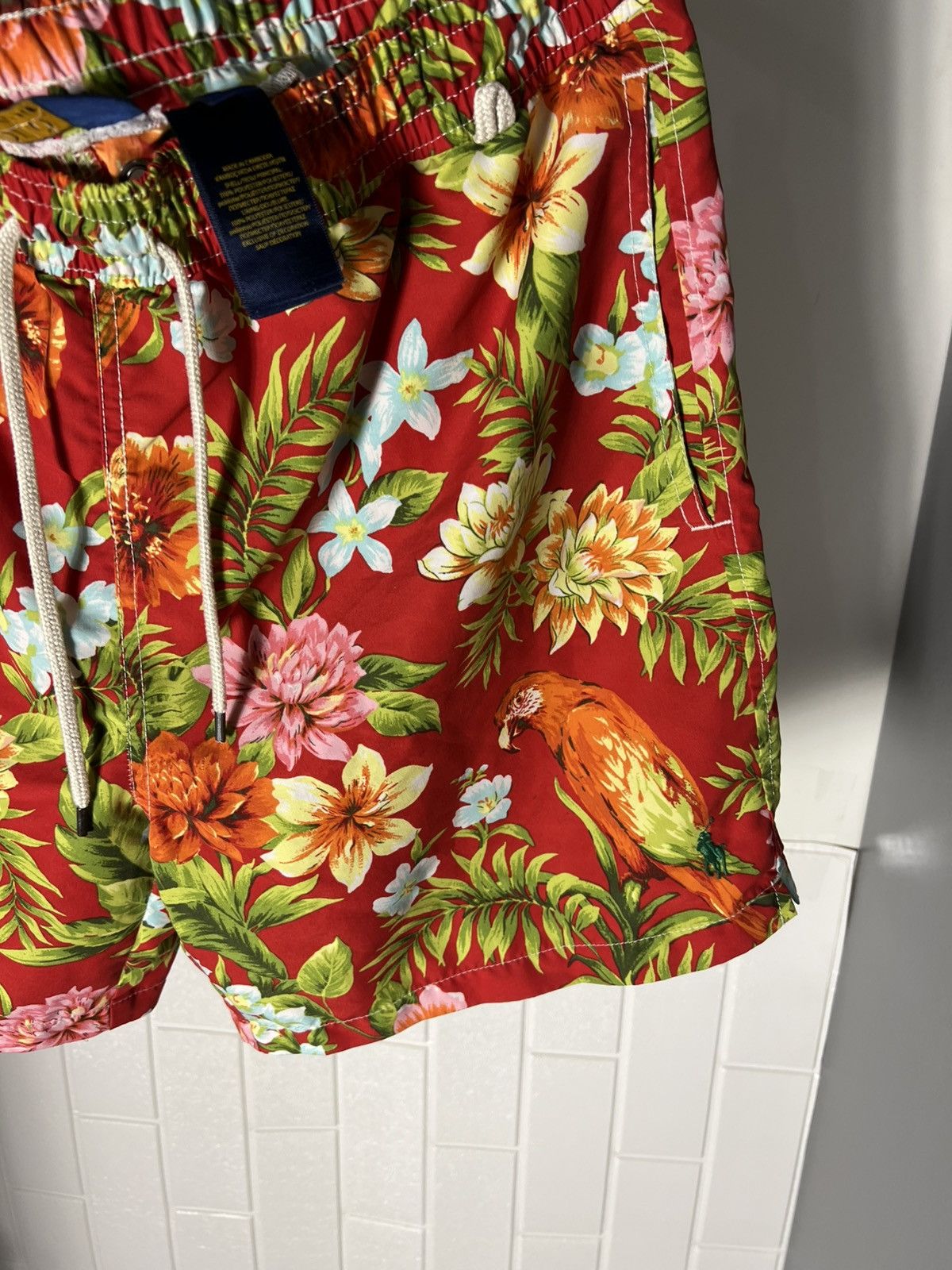 Polo Ralph Lauren × Vintage VERY RARE POLO RALPH LAUREN DESIGNER FLOWERS SHORTS LUXURY Size US 34 / EU 50 - 9 Thumbnail
