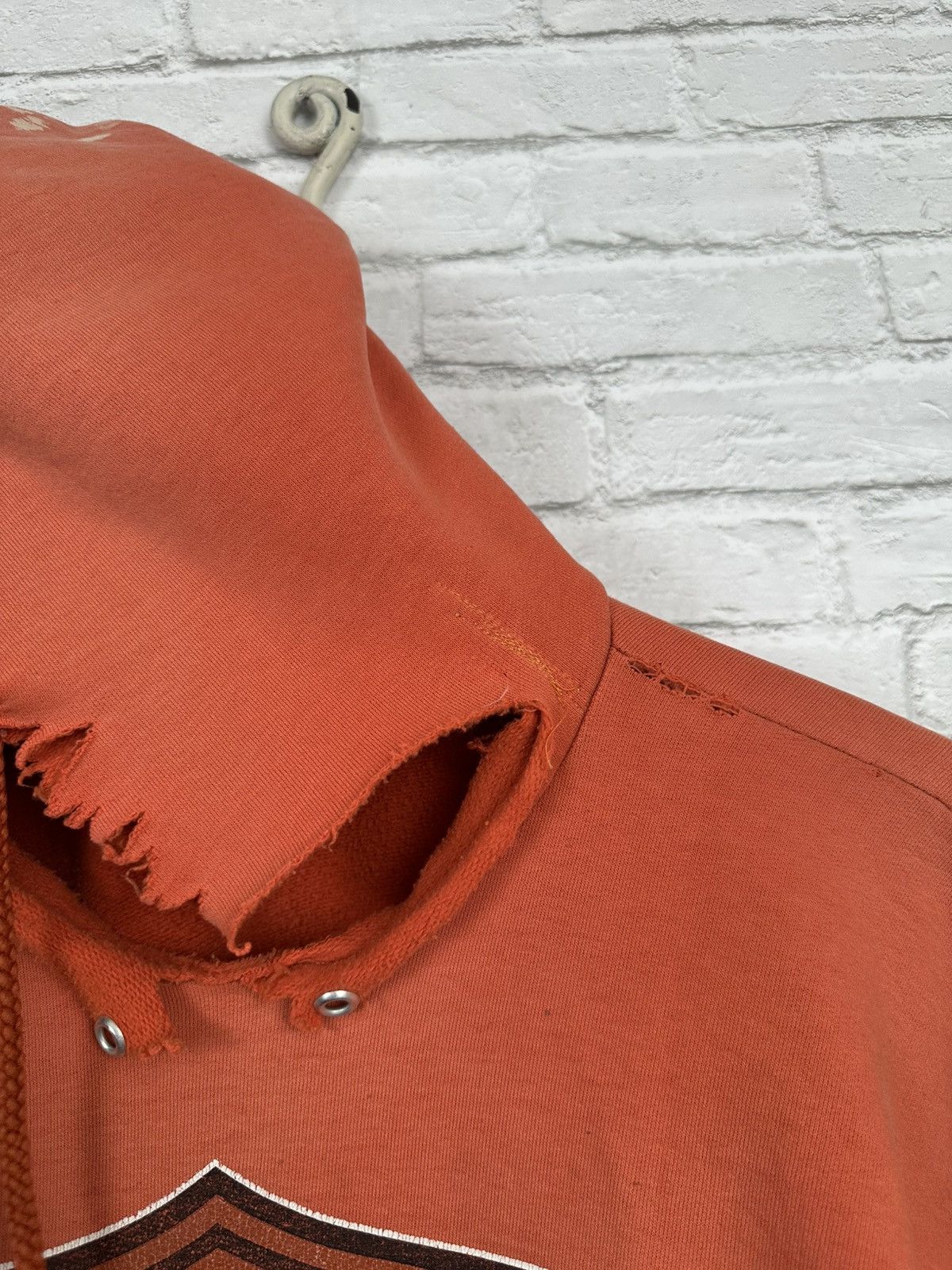 Harley Davidson (XL) ABSOLUTELY BLASTED OUT THRASHED Harley Davidson Hoodie Size US XL / EU 56 / 4 - 12 Thumbnail