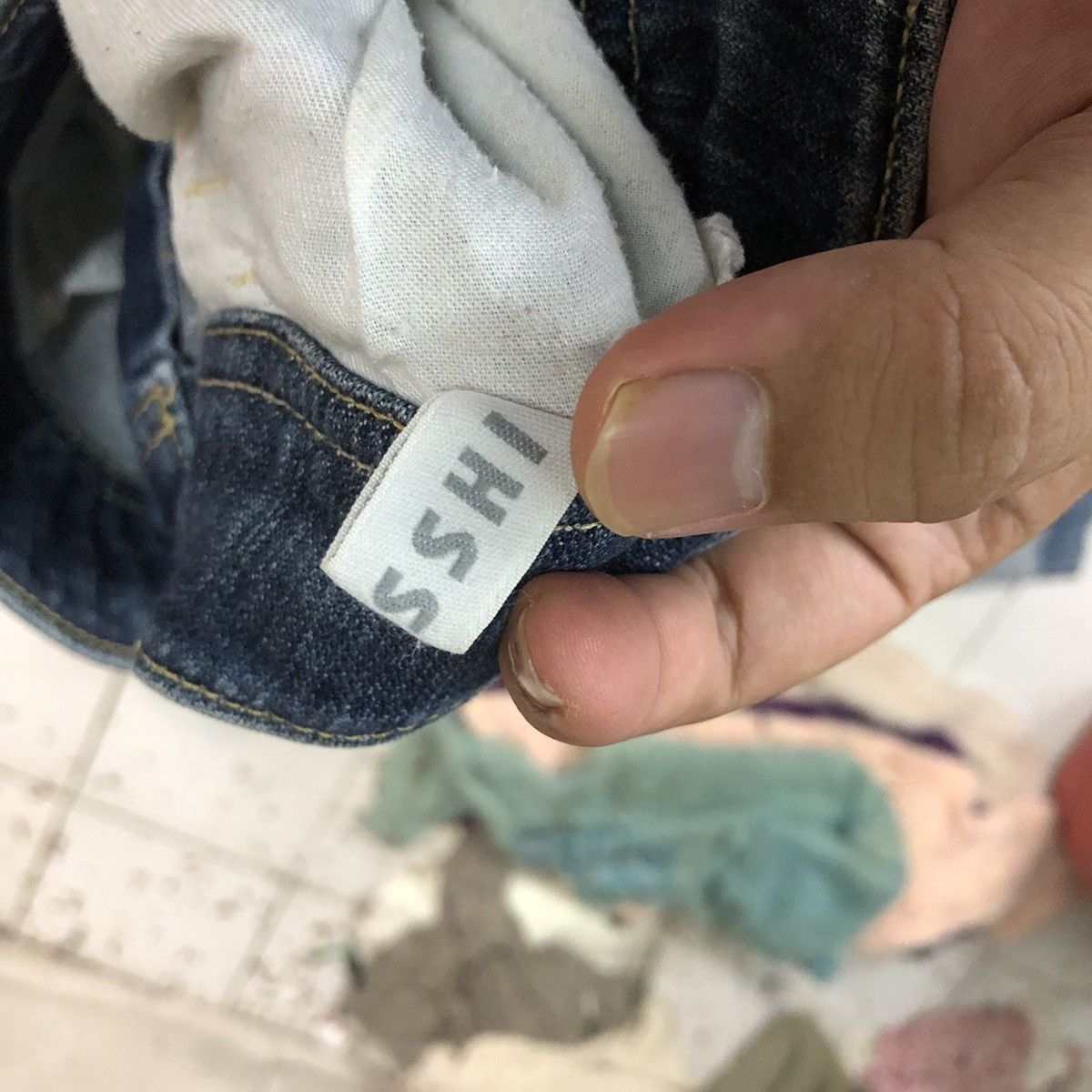 Japanese Brand Closshi Blue Denim vintage Pants #7388 Size 32" / US 10 / IT 46 - 19 Thumbnail