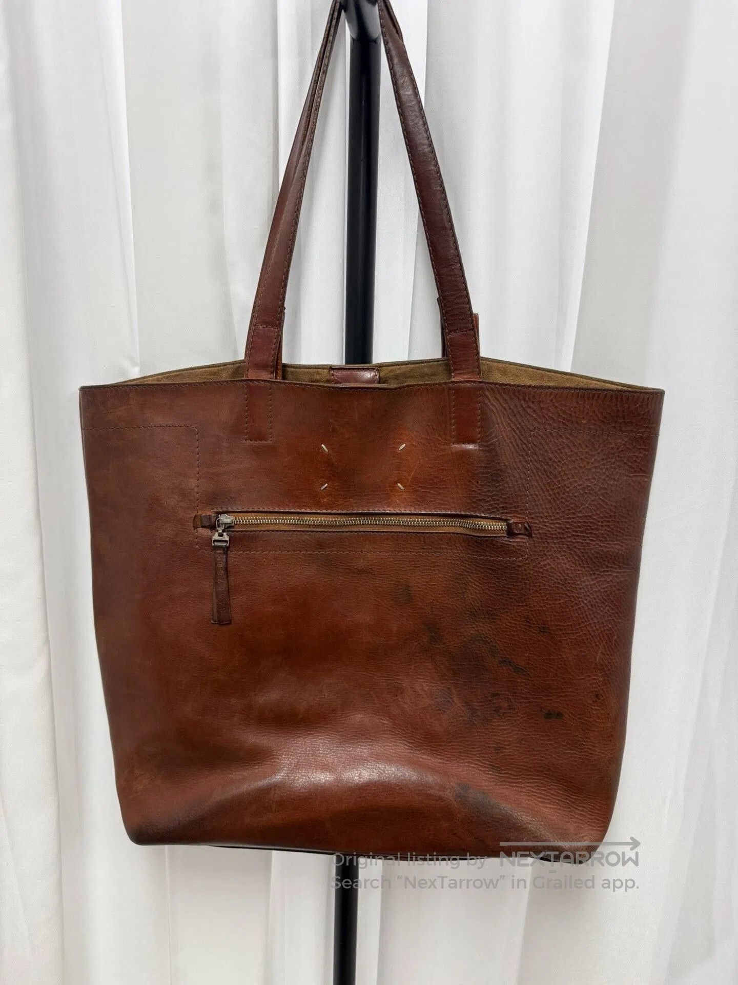 Maison Margiela Maison Margiela Leather Tote Bag. Size ONE SIZE - 1 Thumbnail