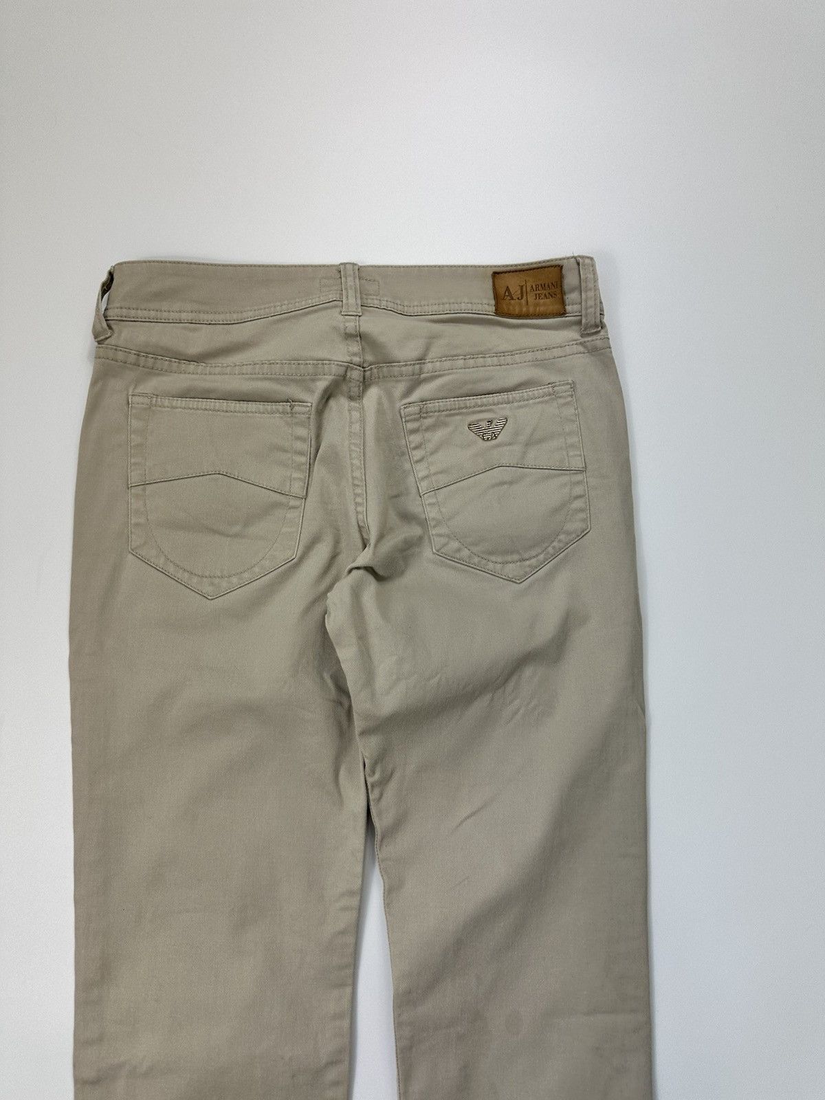 Giorgio Armani Armani Jeans Skinny Fit 27 Size Metal Logo Size US 27 - 8 Thumbnail