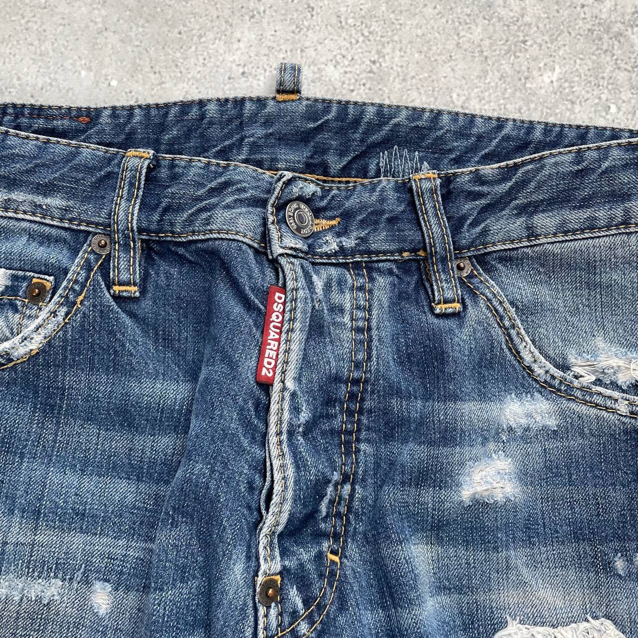 Dsquared2 Dsquared2 Distressed Denim Cool Guy Jeans Blue Size 46 Size US 31 - 7 Thumbnail