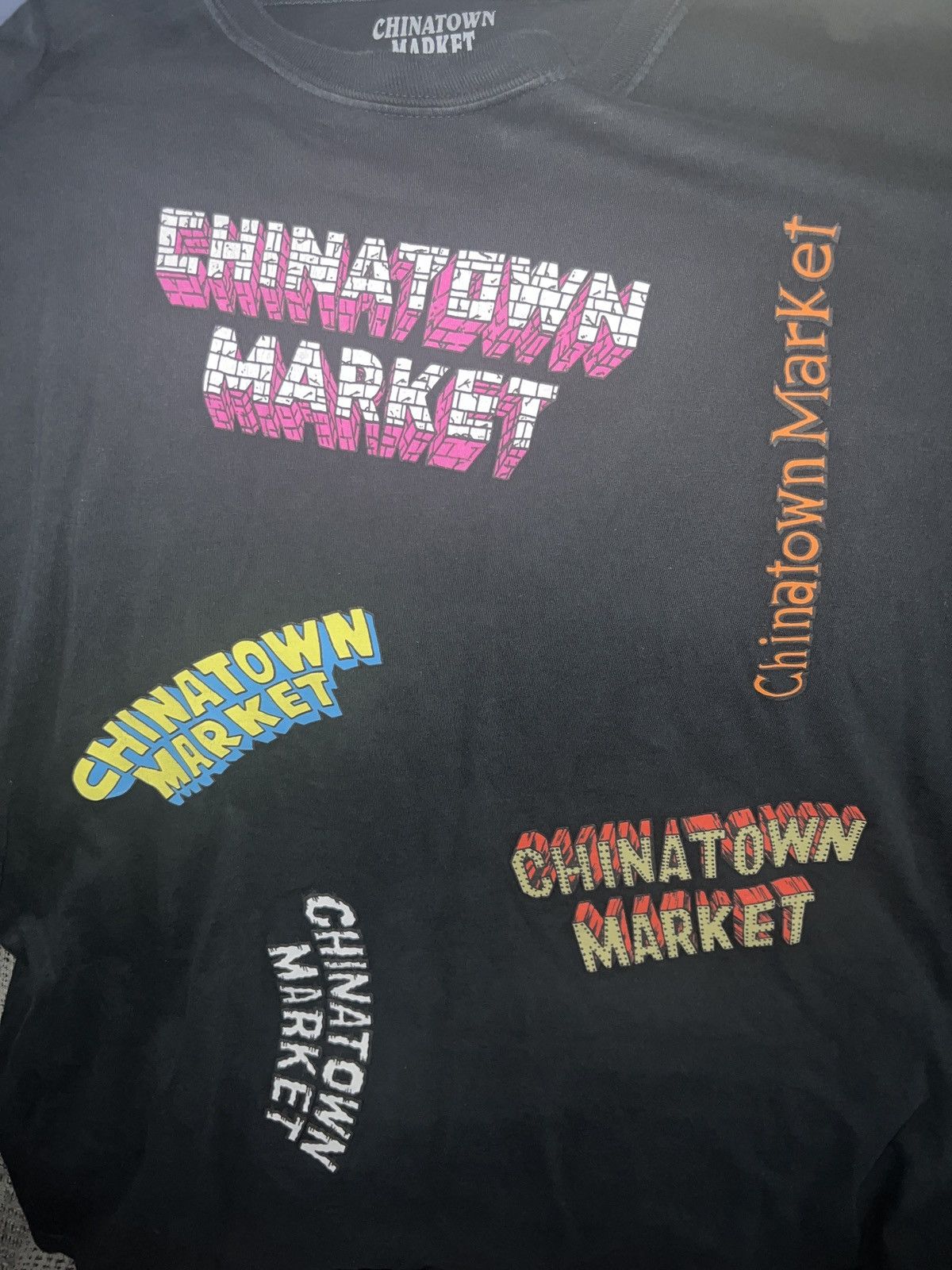 Market Chinatown Market Multi Logo Tee Size US XL / EU 56 / 4 - 2 Thumbnail