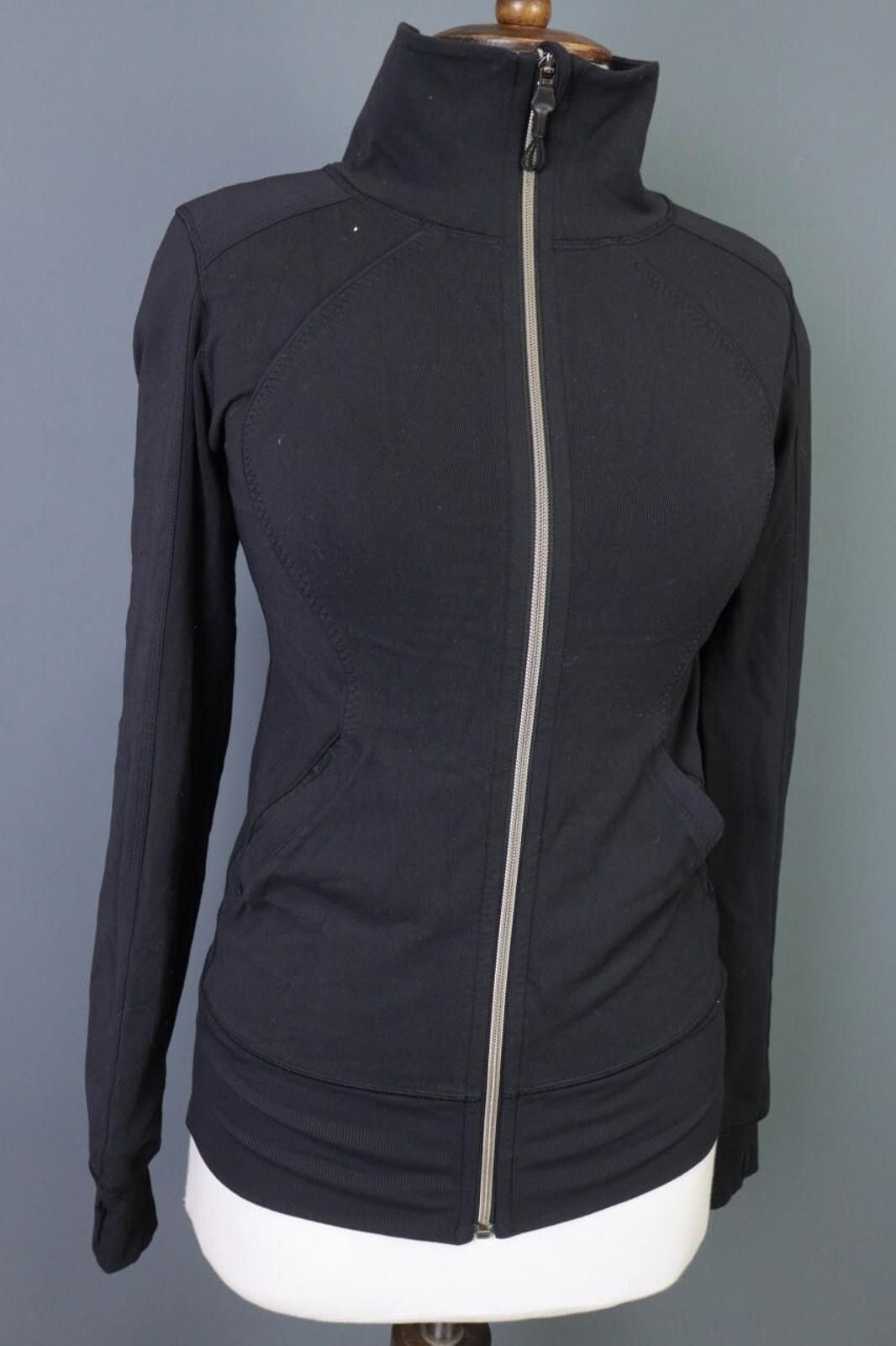 Lululemon Lululemon Athletica Gray Full Zip Fleece Track Jacket Size M / US 6-8 / IT 42-44 - 6 Thumbnail