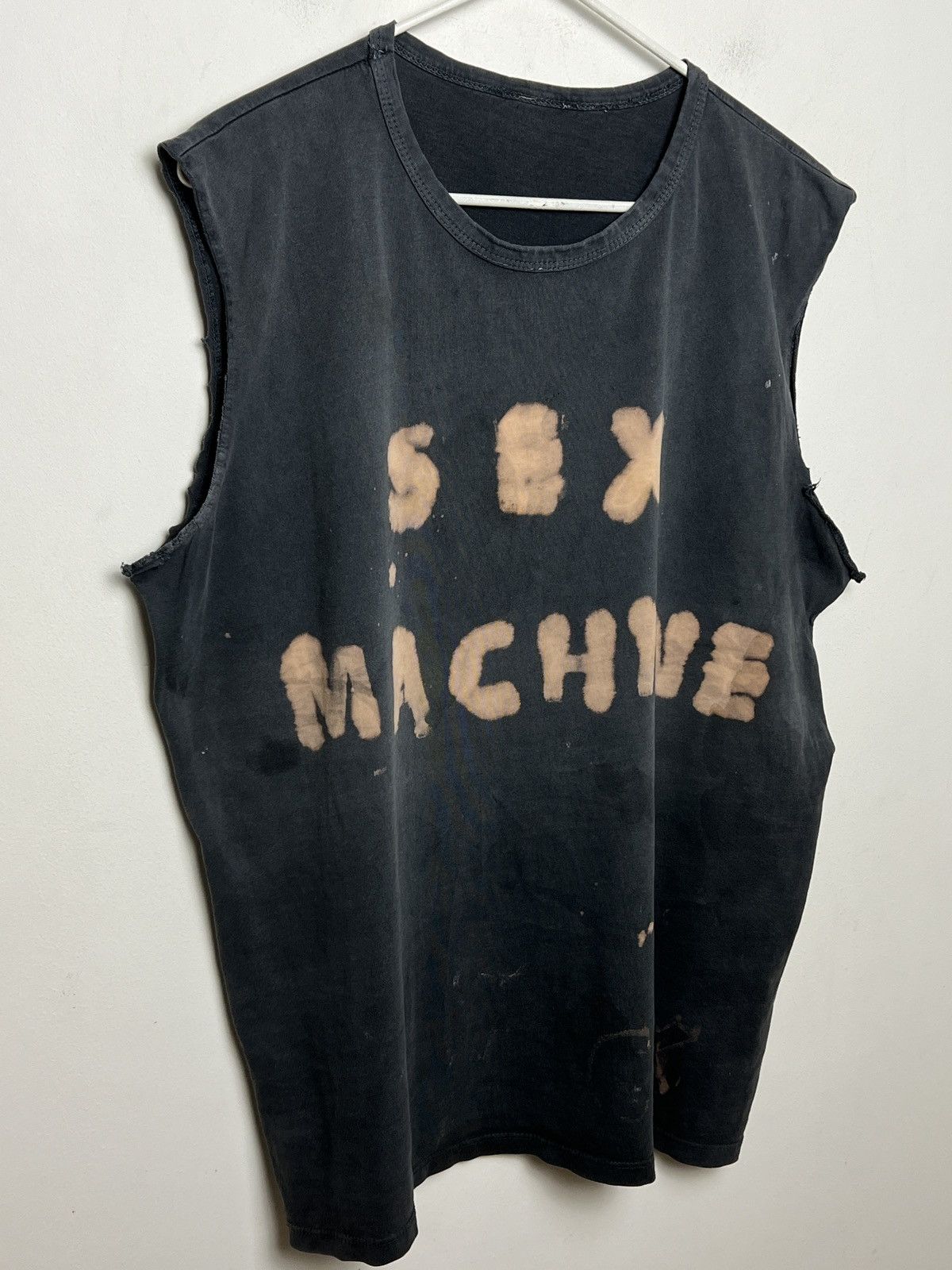 Seditionaries sex machine handmade tie dye trashed painter t shirt 1/1 y2k Size US L / EU 52-54 / 3 - 3 Thumbnail